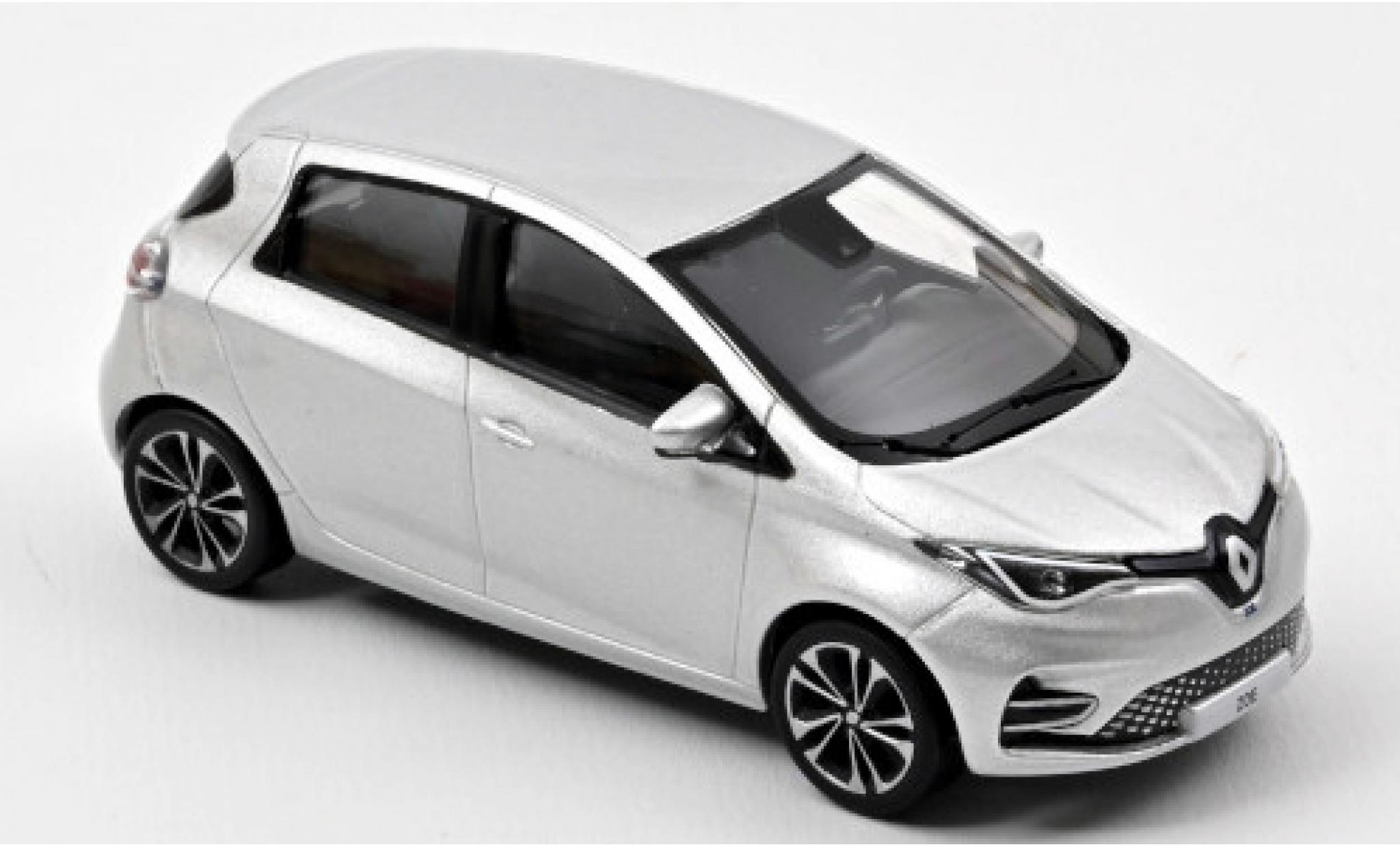 Renault Zoe 1/43 Norev ZE50 metallic grijs 2020 modelauto