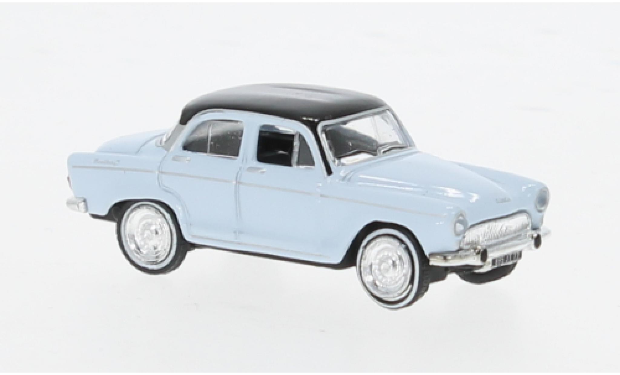 Simca Aronde 1/87 Norev grijs/zwart 1962 1:87 modelauto