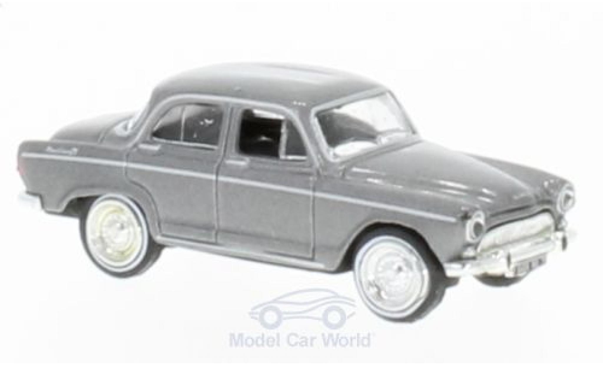 Simca Aronde 1/87 Norev Montlhery Speciale metallic grijs 1962 modelauto