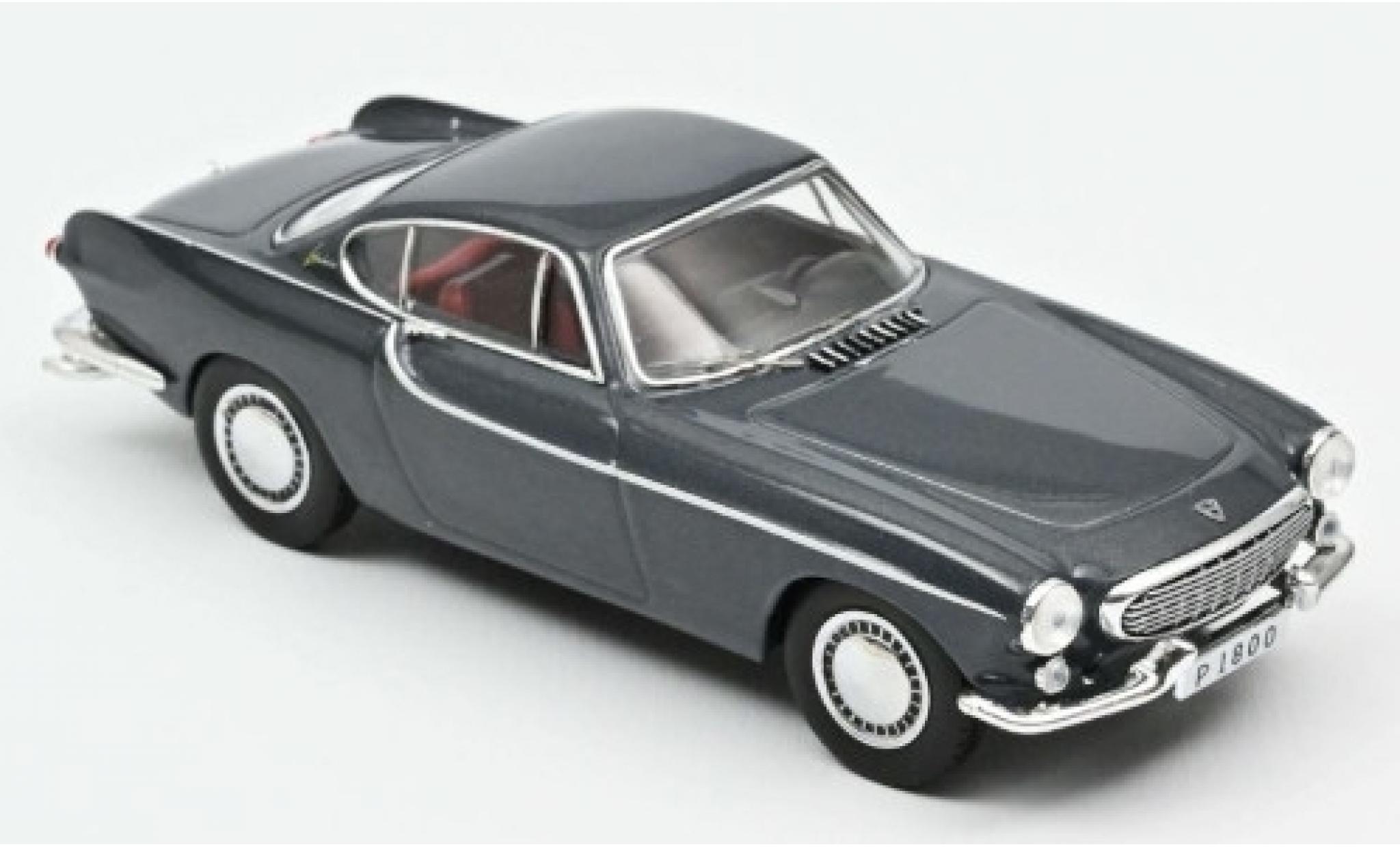 Volvo P1800 1/43 Norev metallic grijs 1963 modelauto