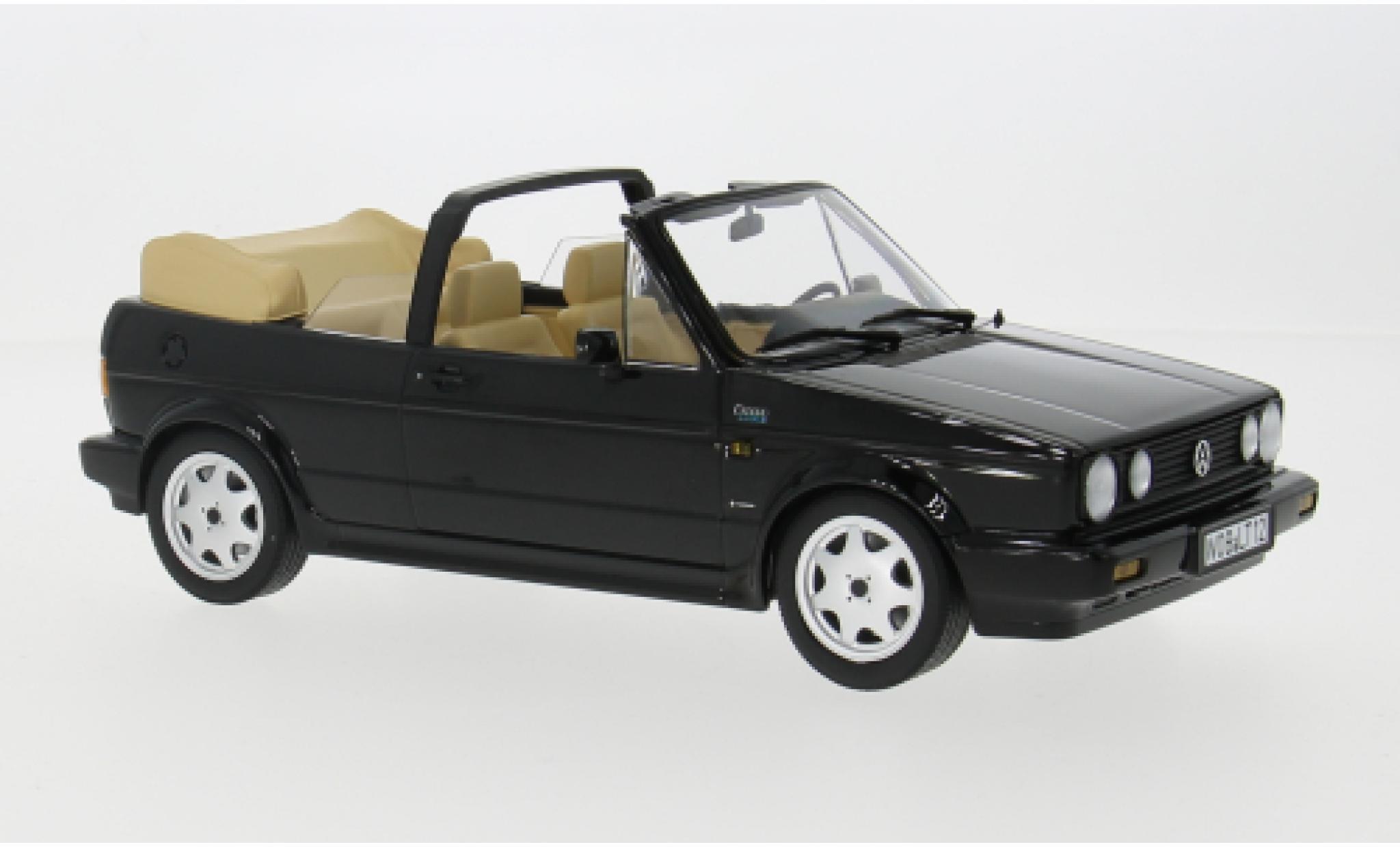 Volkswagen Golf 1/18 Norev I Cabriolet zwart 1992 1:18 modelauto