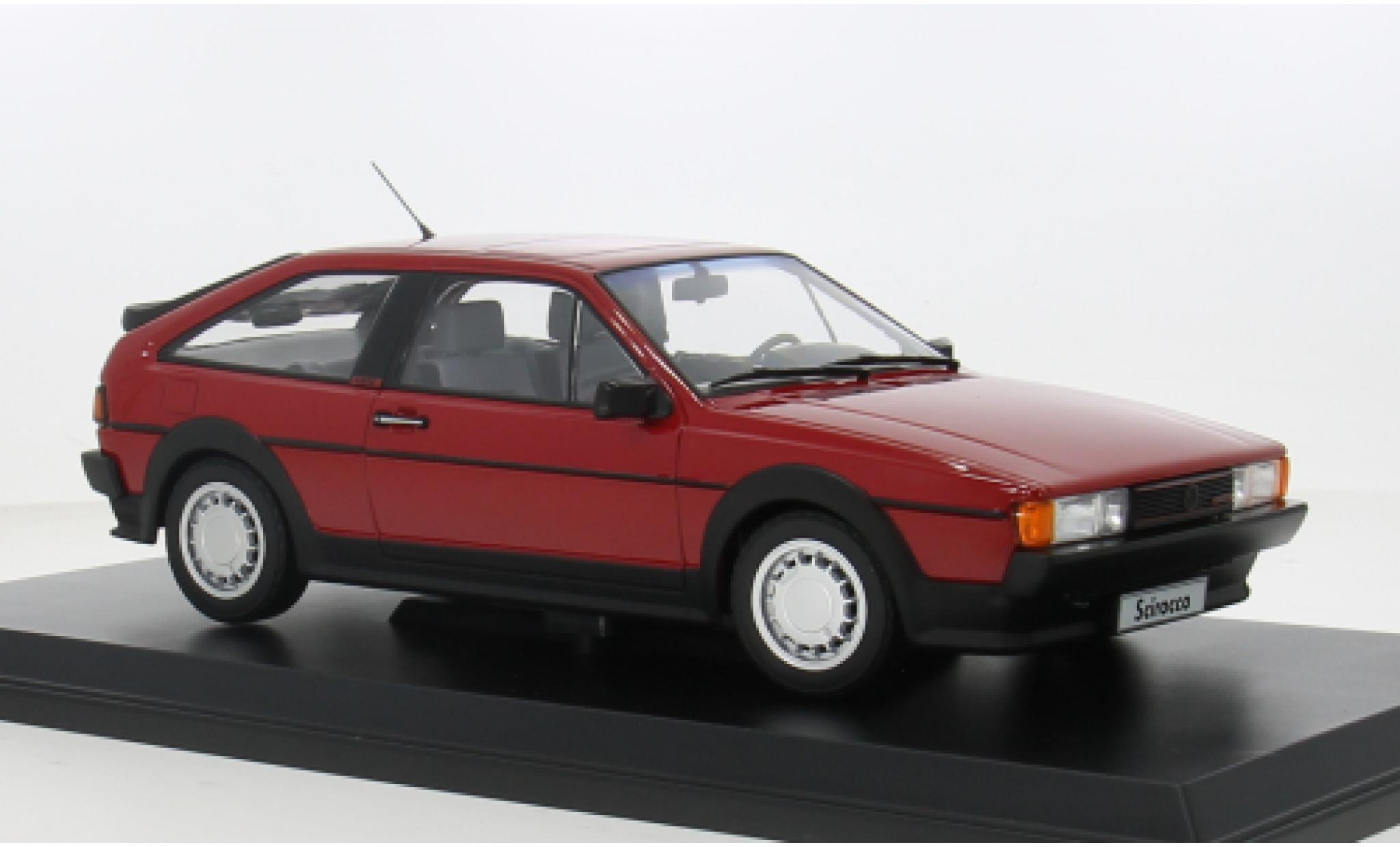 Volkswagen Scirocco 1/18 Norev II GTX 16V rood 1988 1:18 modelauto