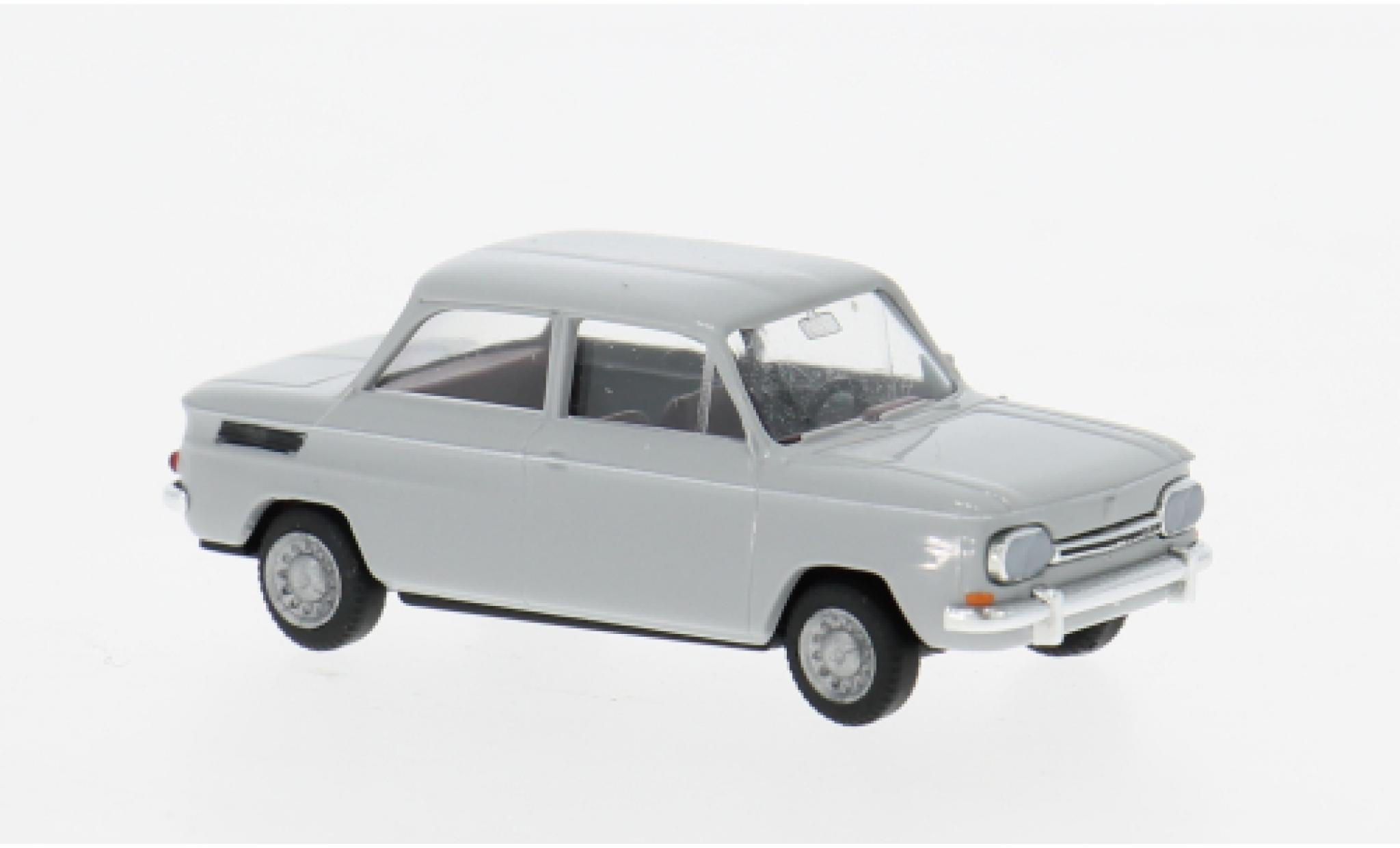 NSU 1000 1/87 Busch TT grijs 1965 1:87 modelauto