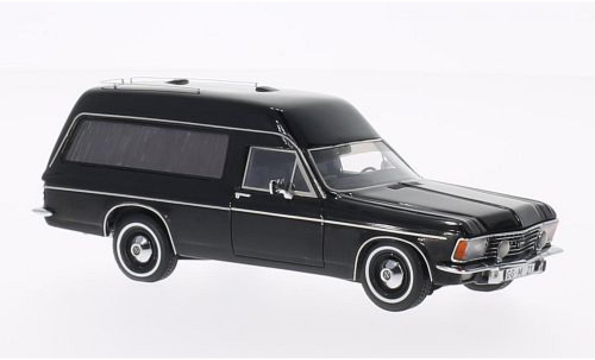 Opel Admiral 1/43 Matrix B zwart 1:43 modelauto
