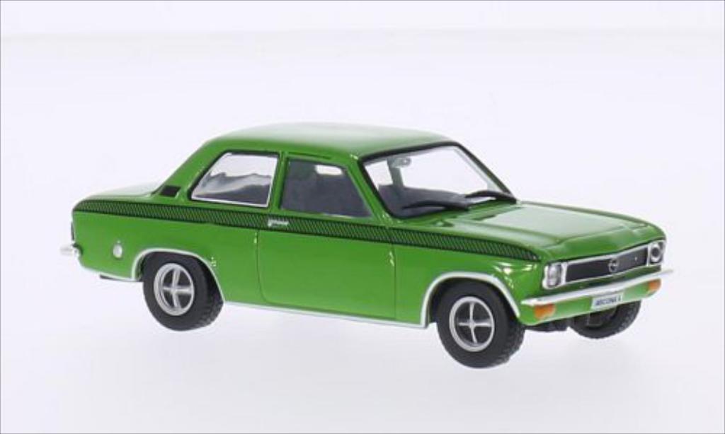 Opel Ascona A 1/43 WhiteBox A Sommer Basar grun/Dekor 1975 modelauto