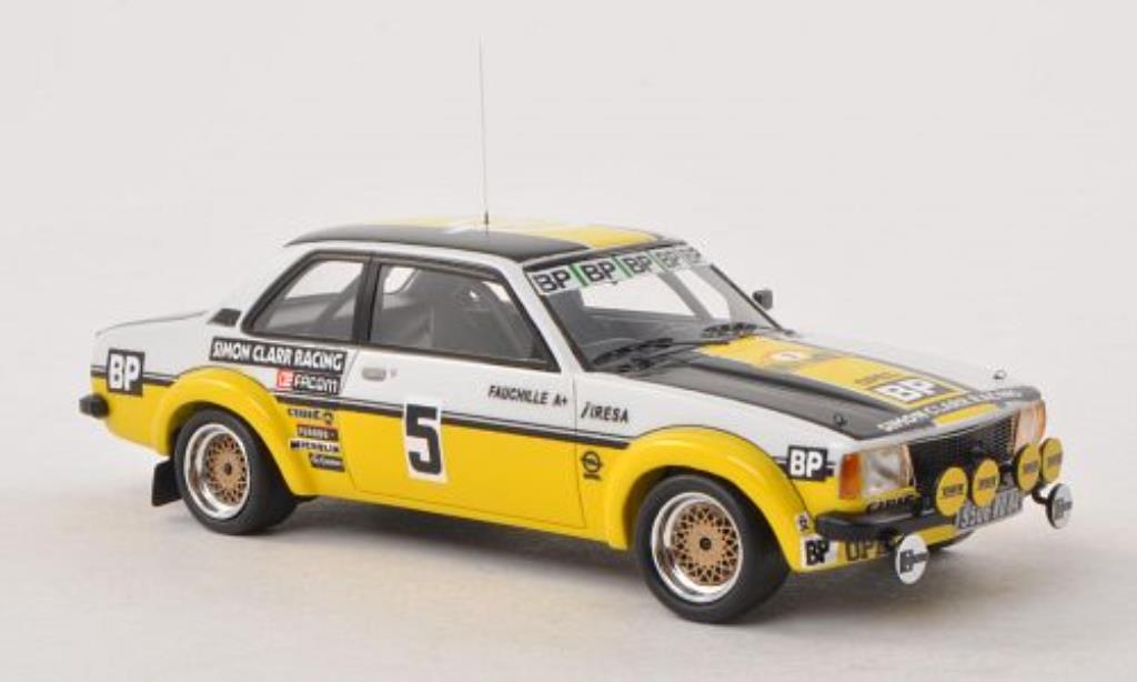 Opel Ascona B 1/43 Neo B Gr.2 No.5 Simon Clarr Racing Rally Antibes 1980 modelauto