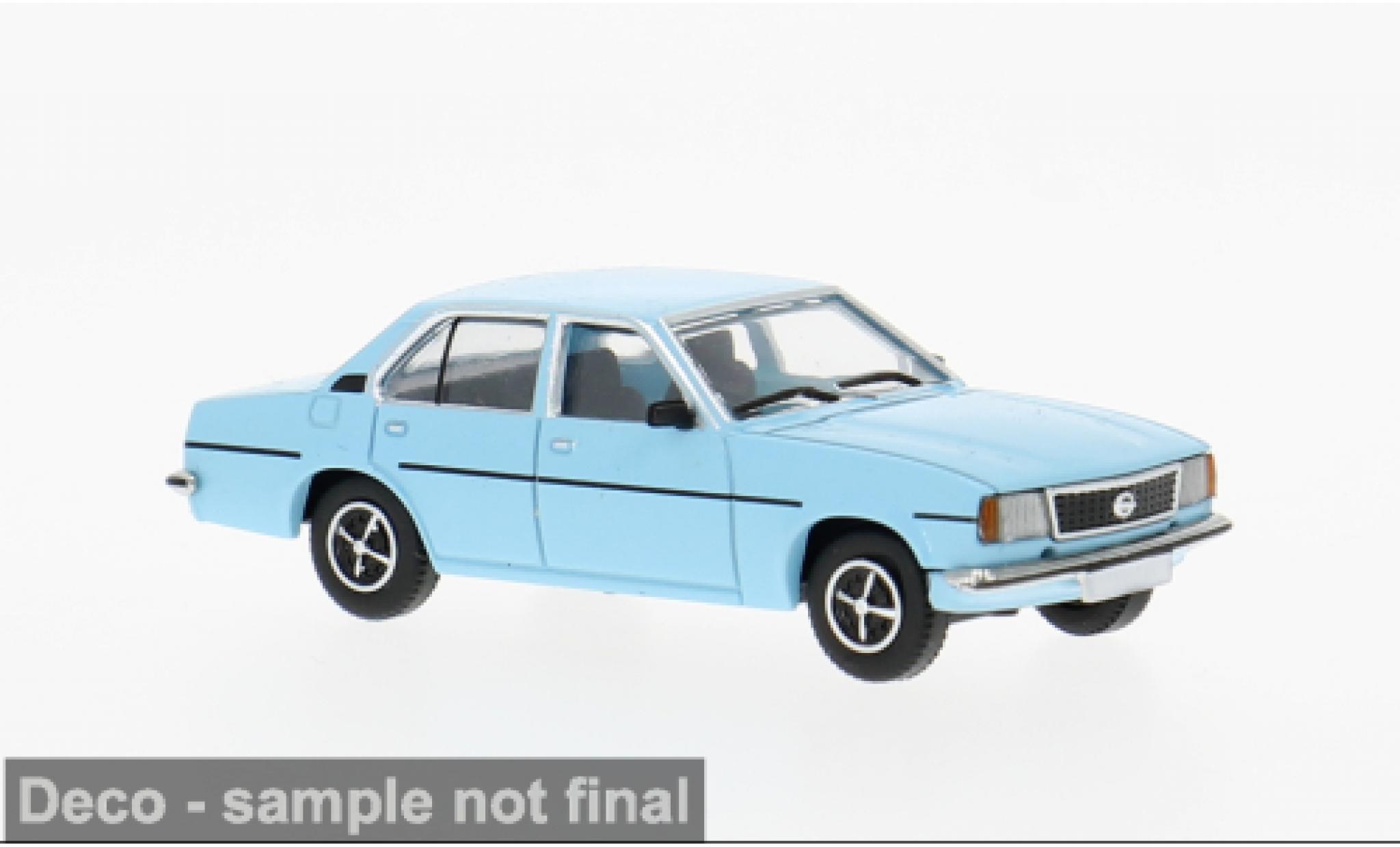 Opel Ascona 1/87 PCX87 B blauw 1975 1:87 modelauto