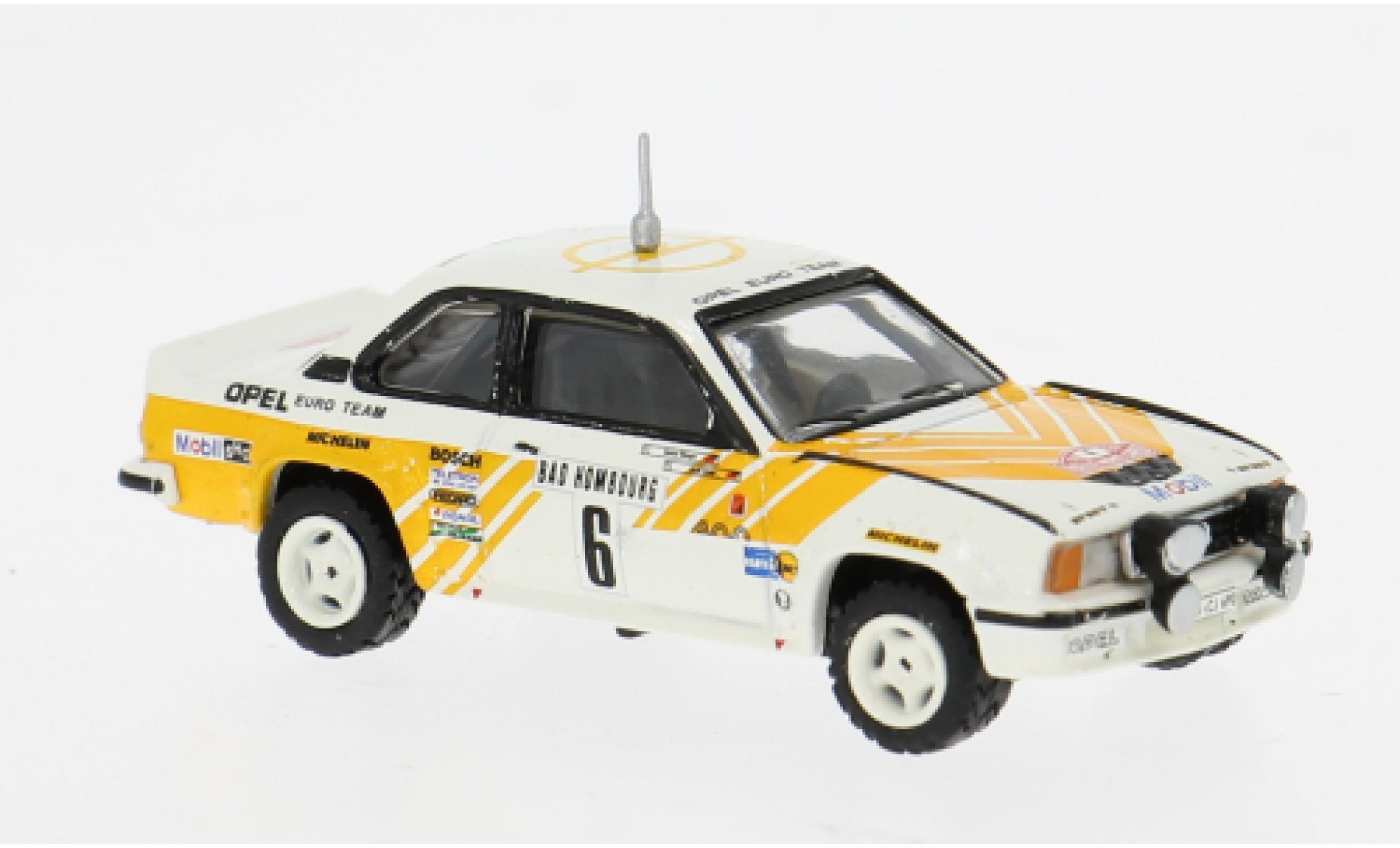 Opel Ascona 1/87 Brekina B i400 Rallye Monte Carlo 1981 #6 J.Kleint 1:87 modelauto