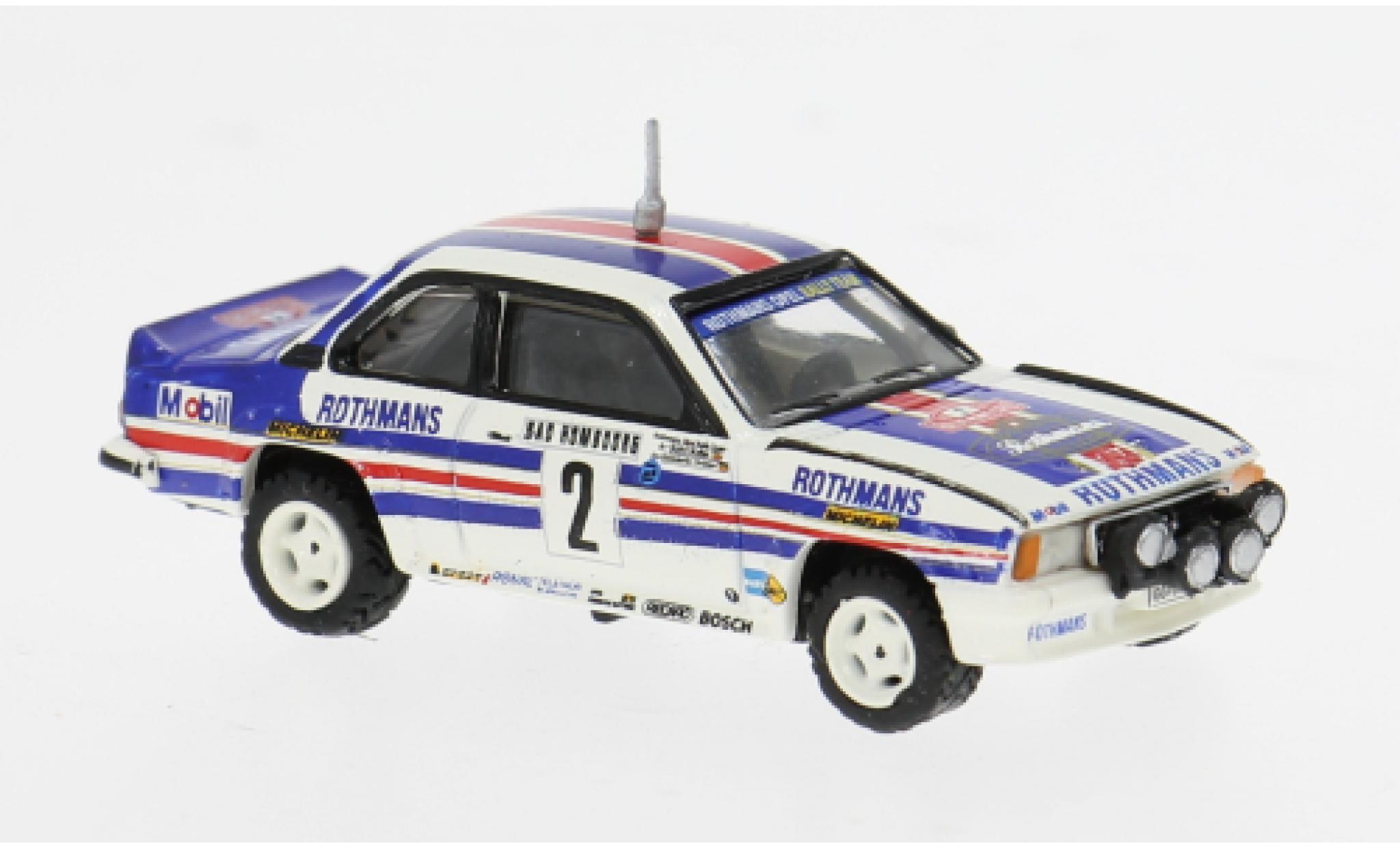 Opel Ascona 1/87 Brekina B i400 Rallye Monte Carlo 1982 #2 W.R&ouml;hrl 1:87 modelauto