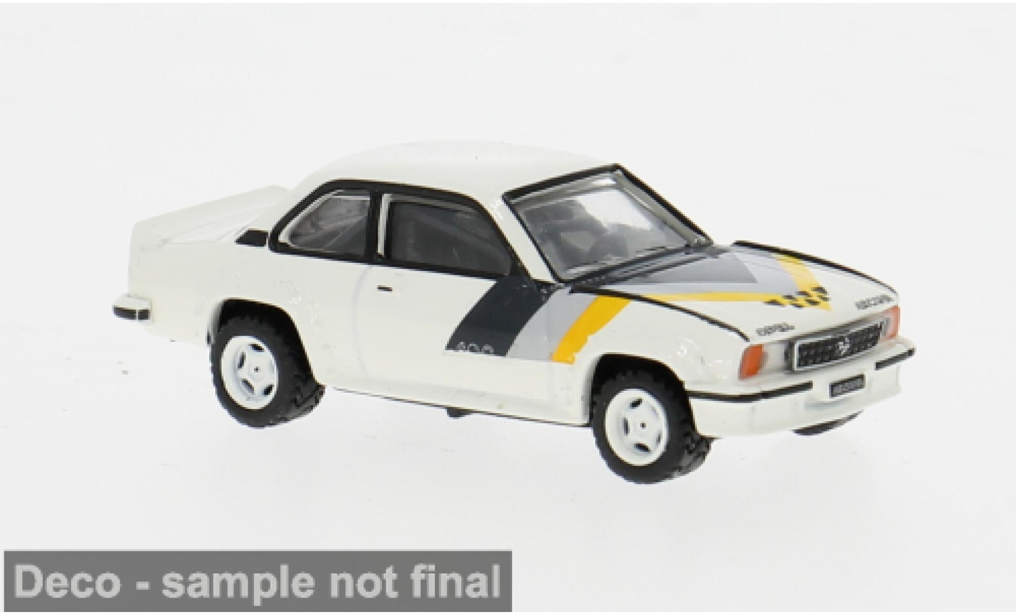 Opel Ascona 1/87 Brekina B i400 wit/grijs 1980 1:87 modelauto