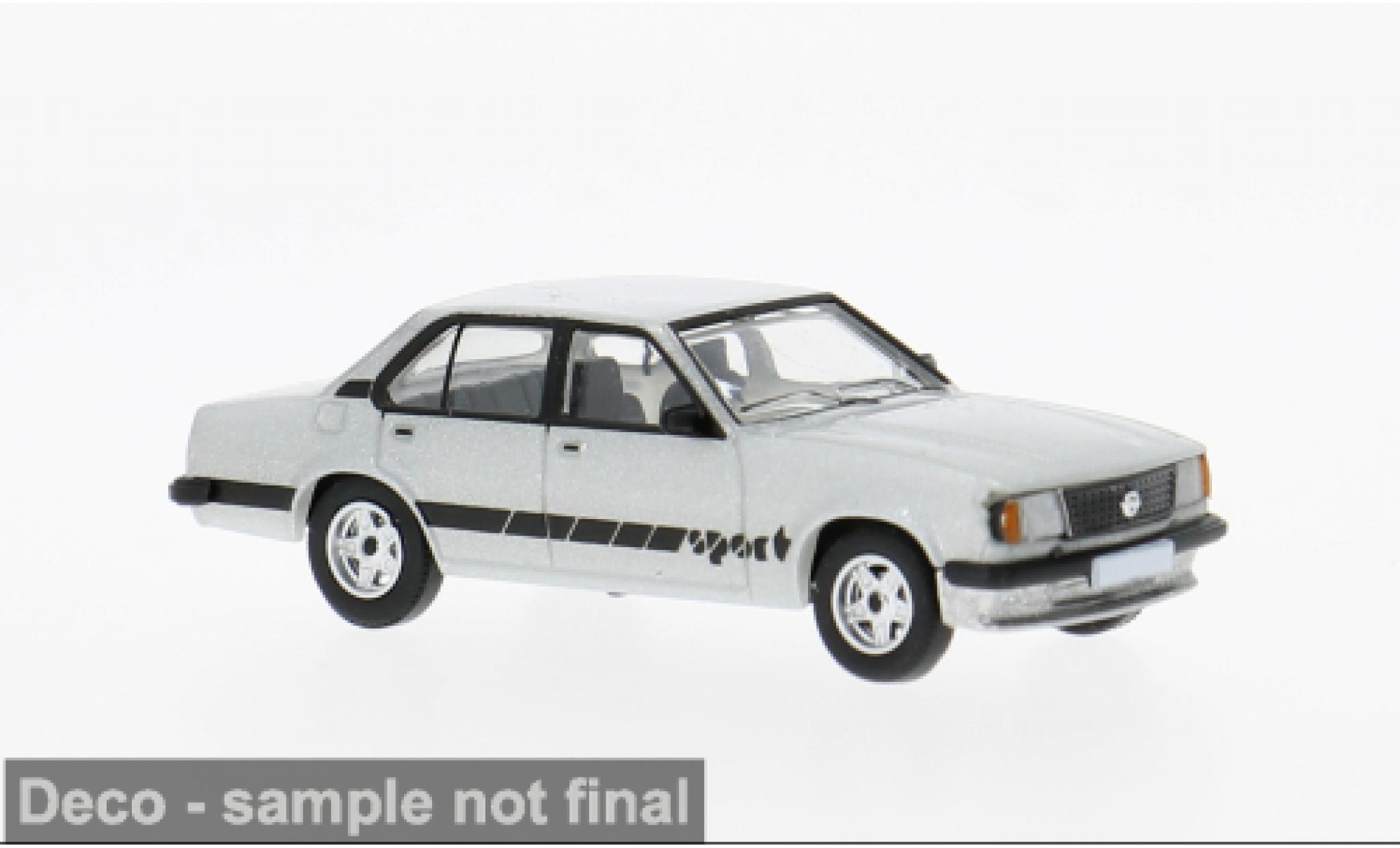 Opel Ascona 1/87 PCX87 B Sport grijs/Dekor 1979 1:87 modelauto