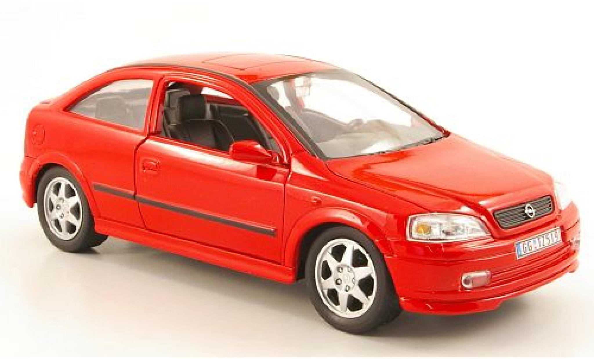 Opel Astra 1/24 Welly rood 1:24 modelauto