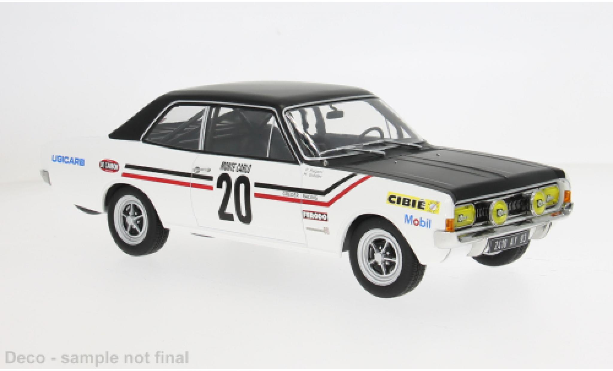 Opel Commodore 1/18 MCG A Rally WM Rally Monte Carlo 1971 #20 H.Greder/P.Pagani 1:18 modelauto