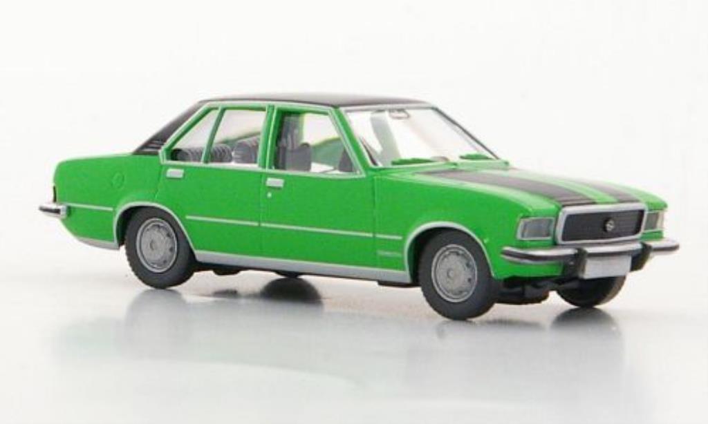 Opel Commodore B 1/87 Wiking B grun/zwart modelauto