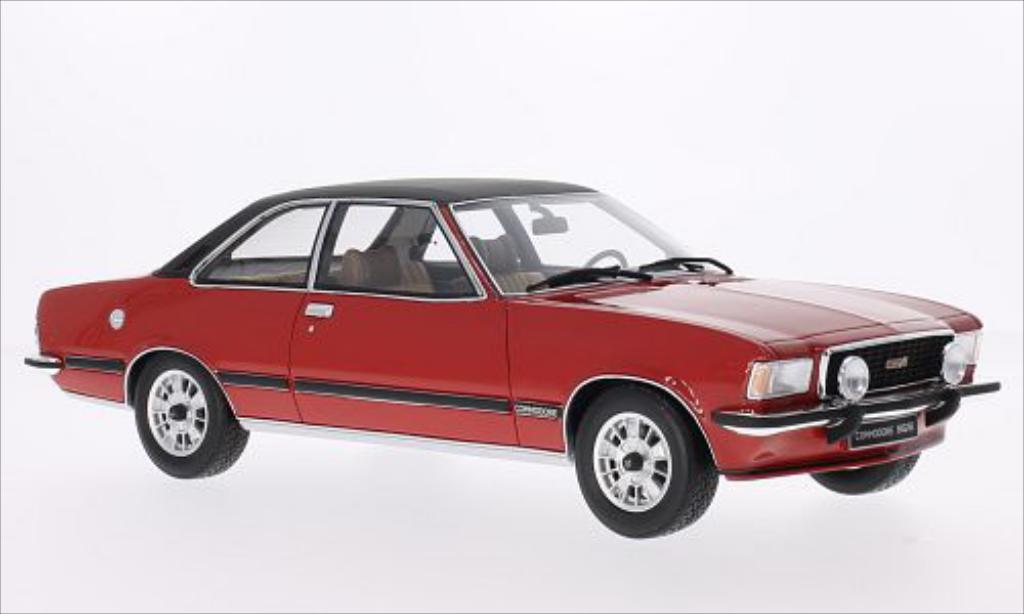Opel Commodore B 1/18 Ottomobile B GS/E rood/matt-zwart 1977 modelauto