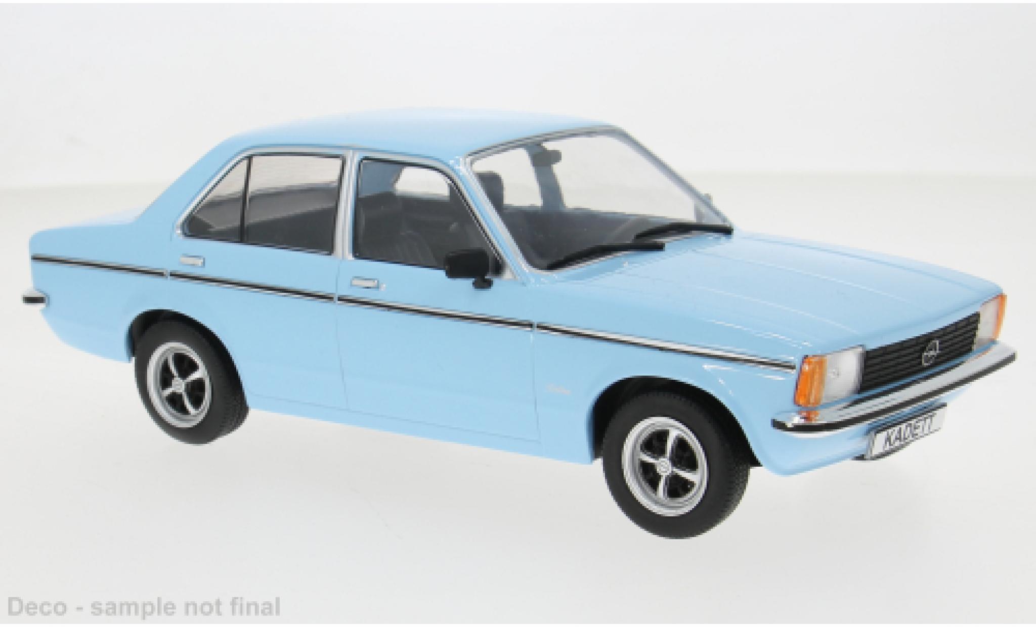 Opel Kadett 1/18 MCG C2 blauw 1977 1:18 modelauto