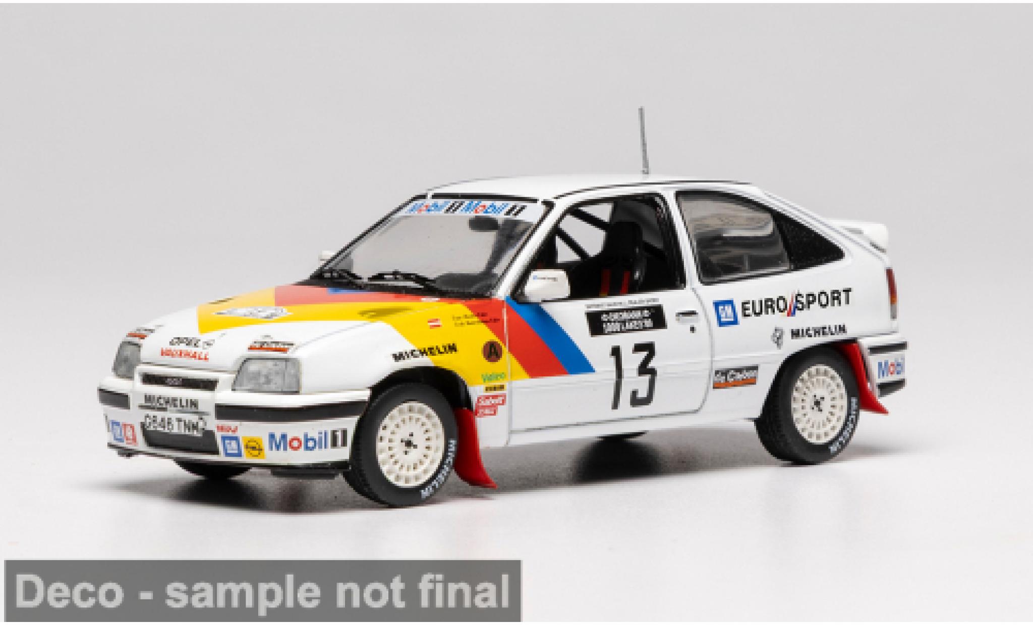 Opel Kadett 1/43 IXO E GSI 1000 Lakes Rally 1989 #13 S.Haider/F.Hinterleitner 1:43 modelauto