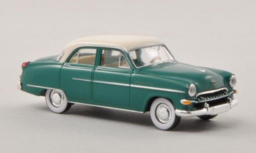 Opel Kapitan 1/87 Brekina grun/beige 1954 modelauto