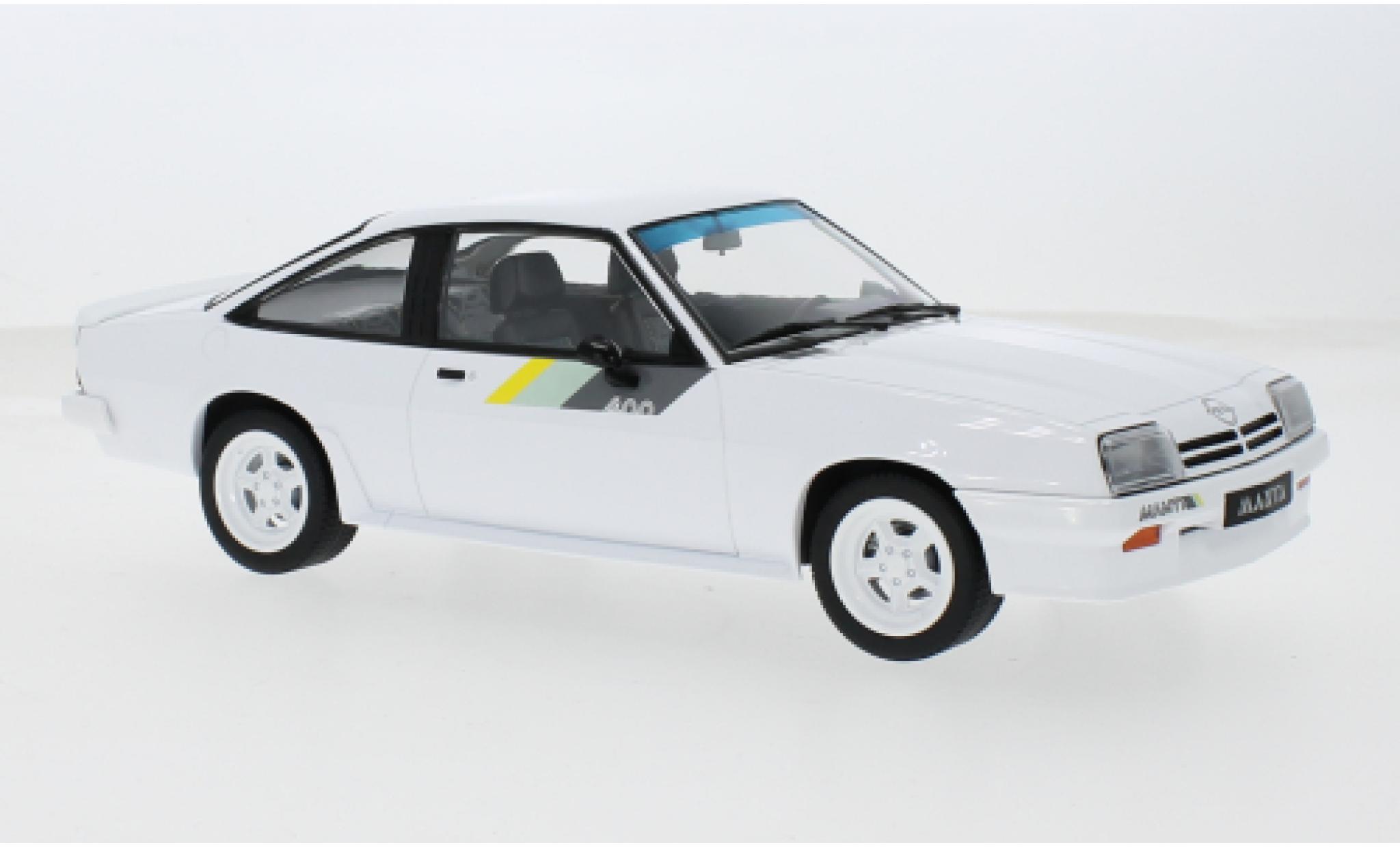 Opel Manta 1/18 Norev 400 wit 1:18 modelauto