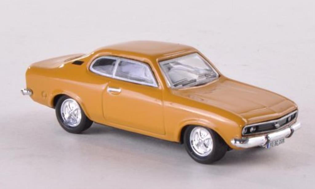 Opel Manta A 1/87 Schuco A ocker modelauto