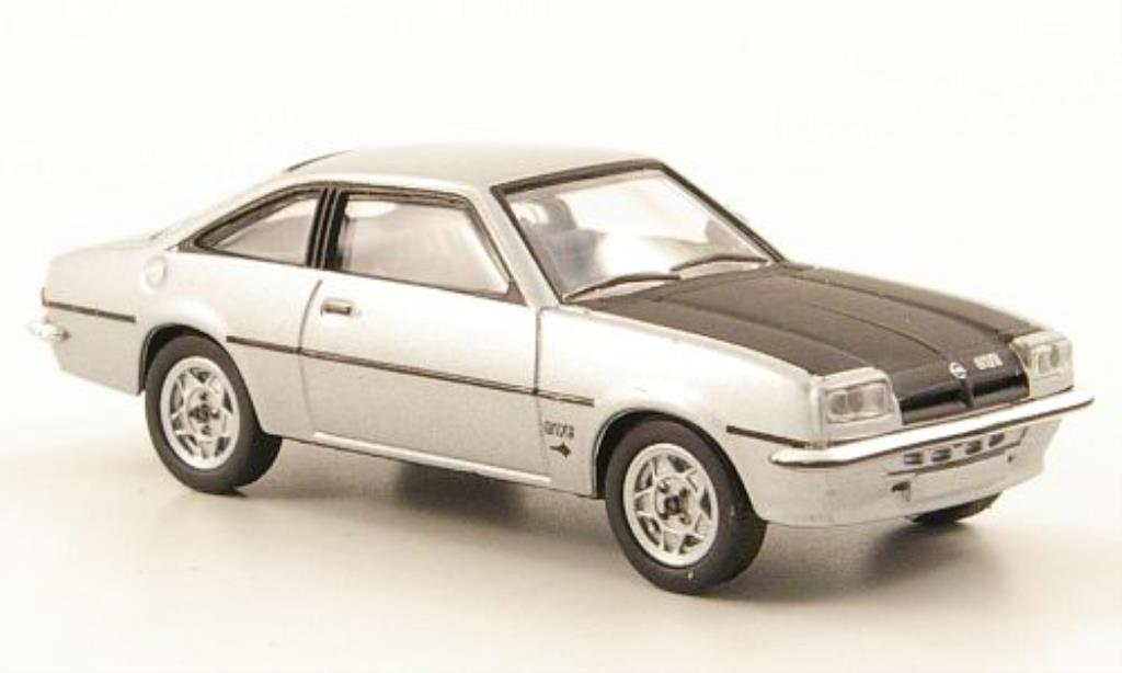 Opel Manta B 1/87 Herpa B GT/E grijs/zwart modelauto