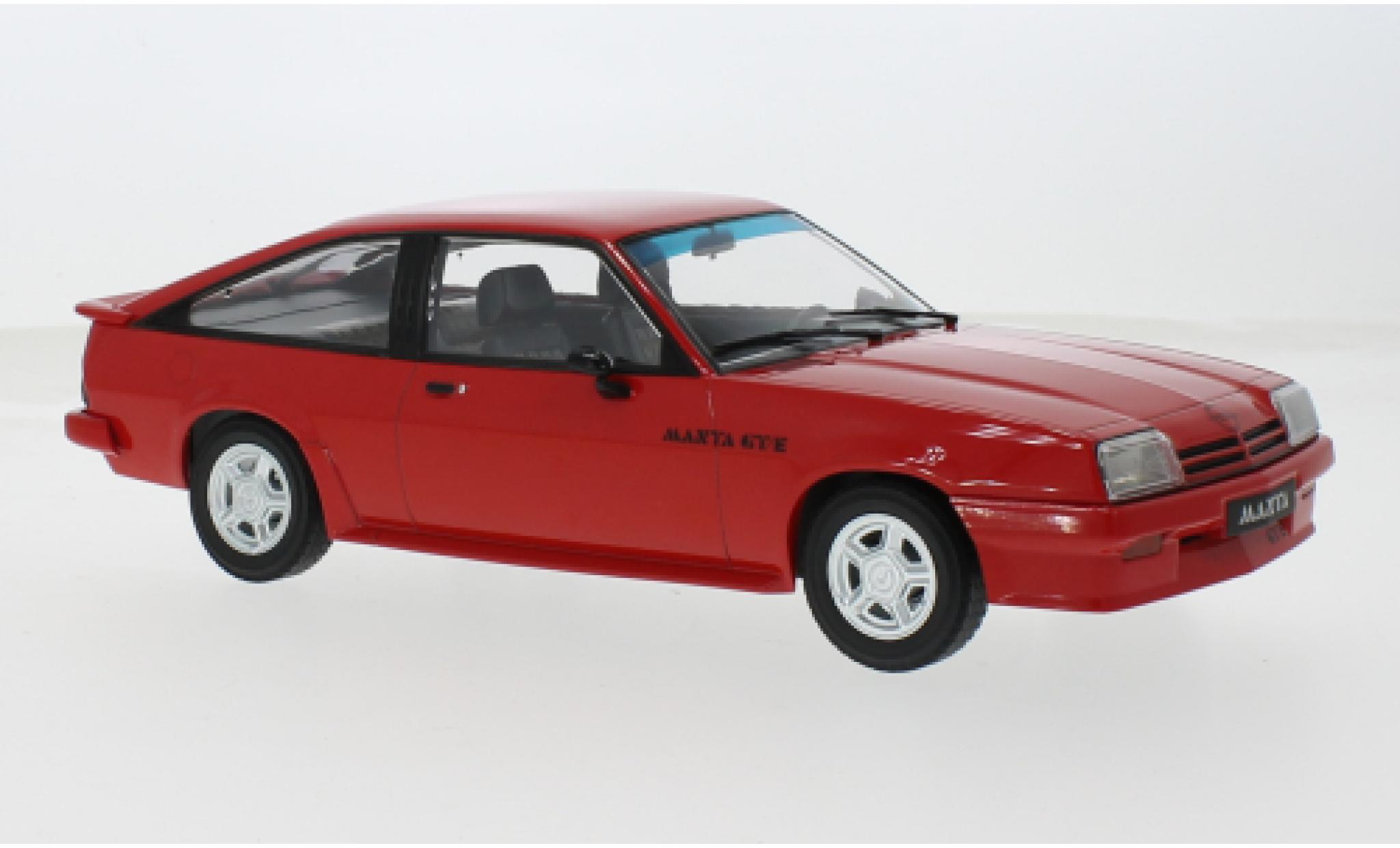 Opel Manta 1/18 Norev CC GT/E rood 1:18 modelauto