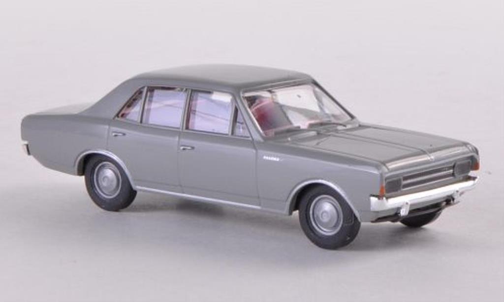 Opel Rekord 1/87 Brekina C grijs modelauto