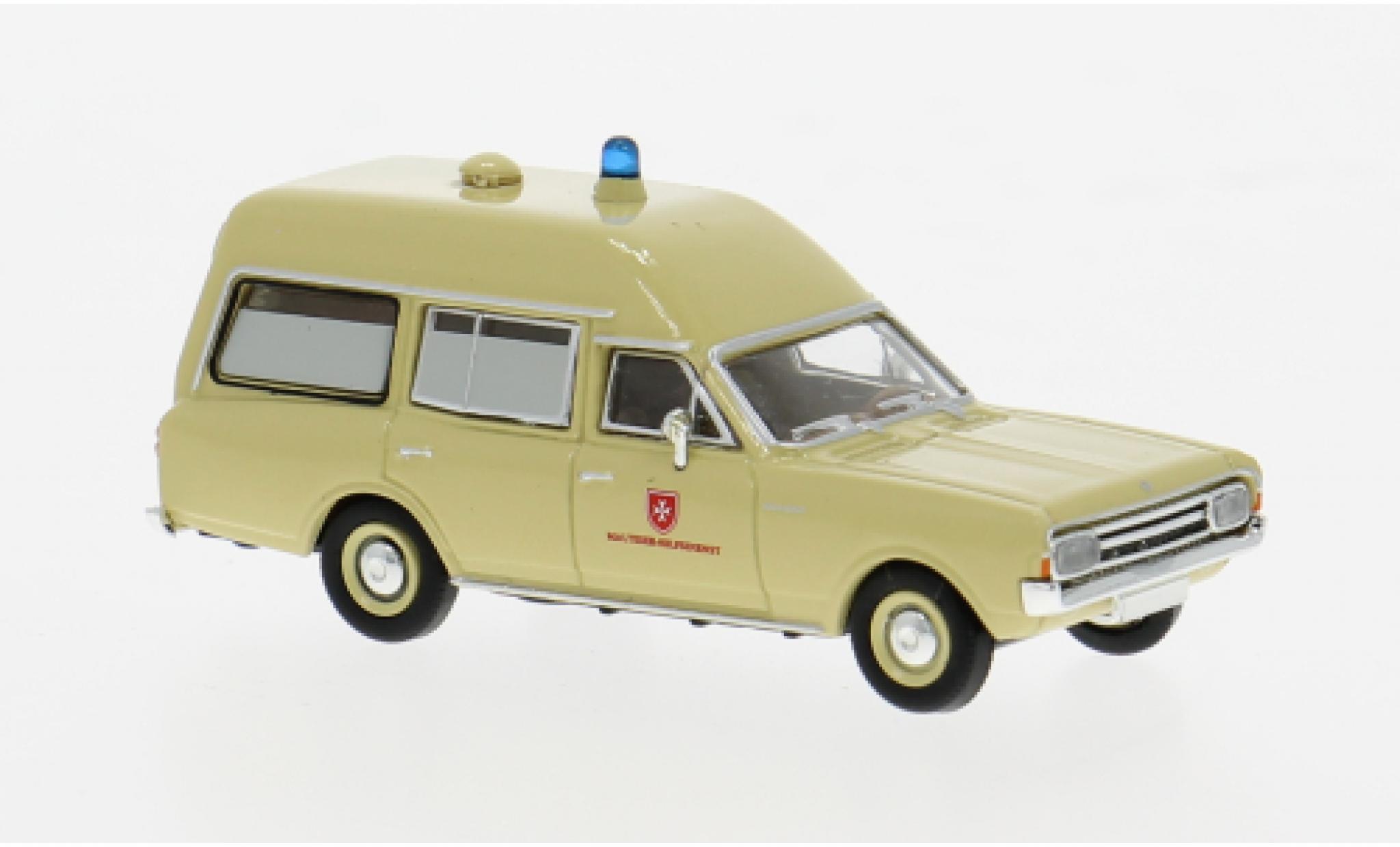 Opel Rekord 1/87 Brekina C KTW 1968 Malteser 1:87 modelauto