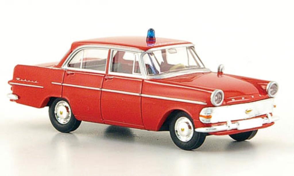 Opel Rekord 1/87 Brekina P 2 Brandweer modelauto