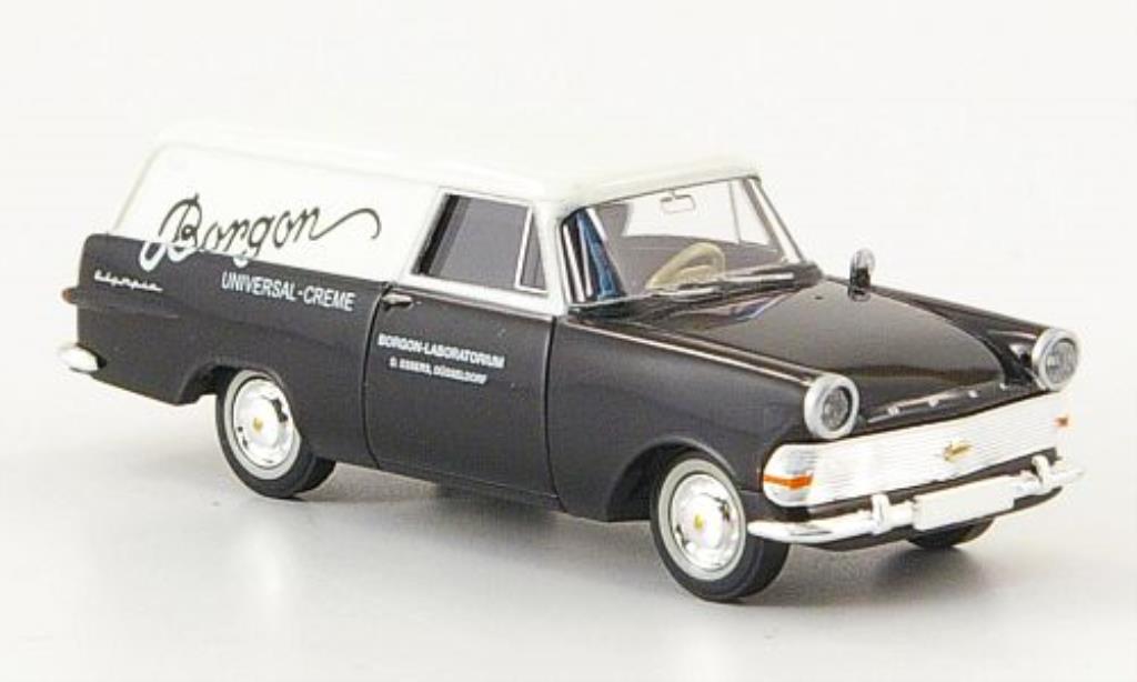 Opel Rekord 1/87 Brekina PII Kasten Borgon modelauto
