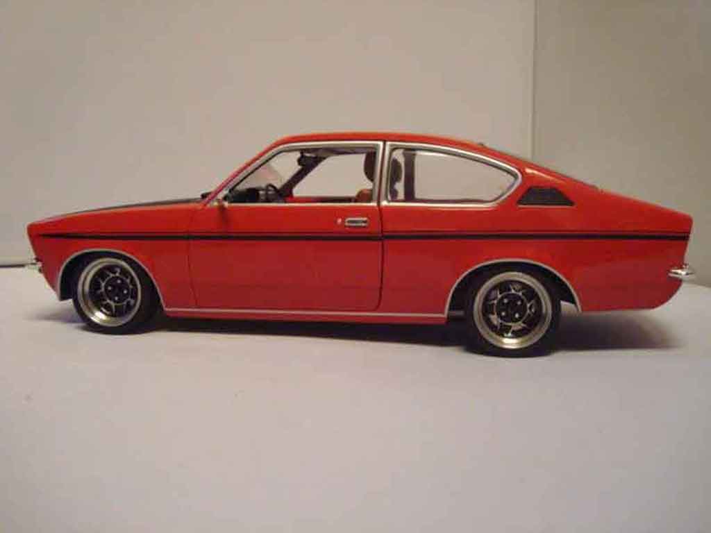 Opel Kadett C coupe sr 1976 rood 1/18 Minichamps