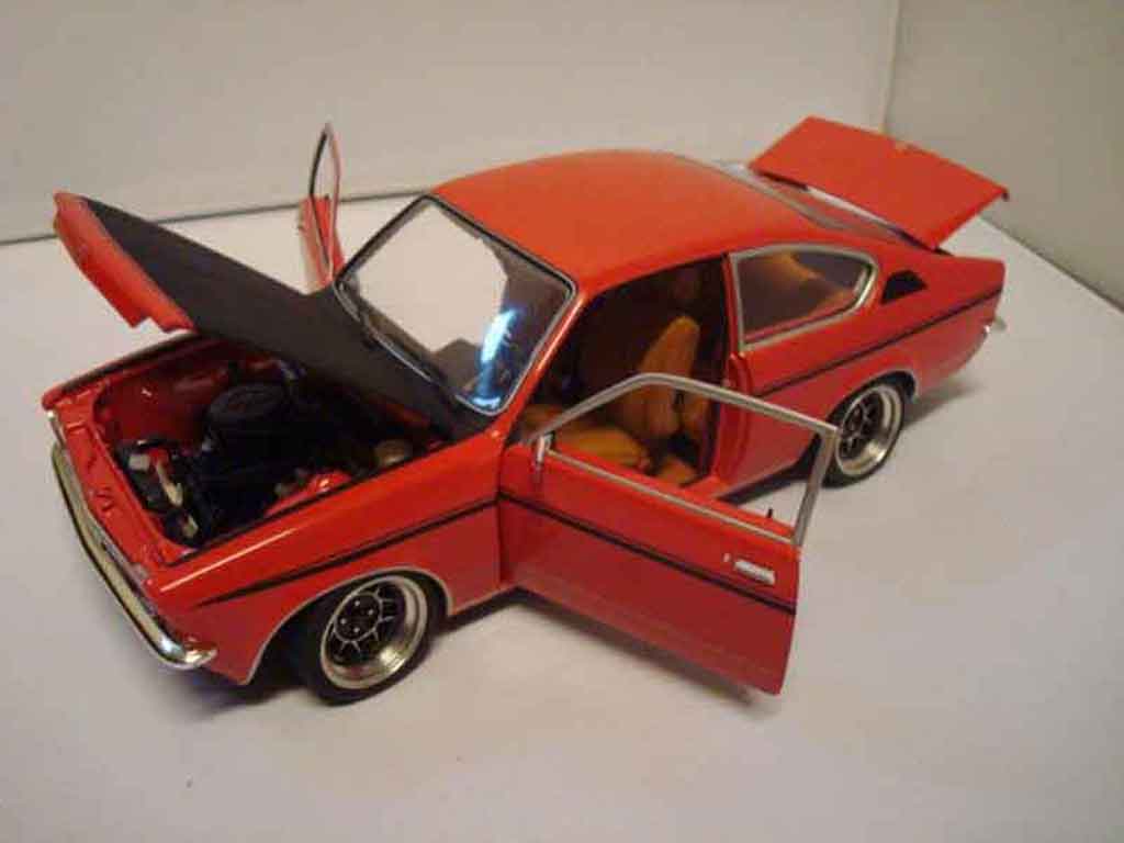 Opel Kadett C coupe sr 1976 rood 1/18 Minichamps