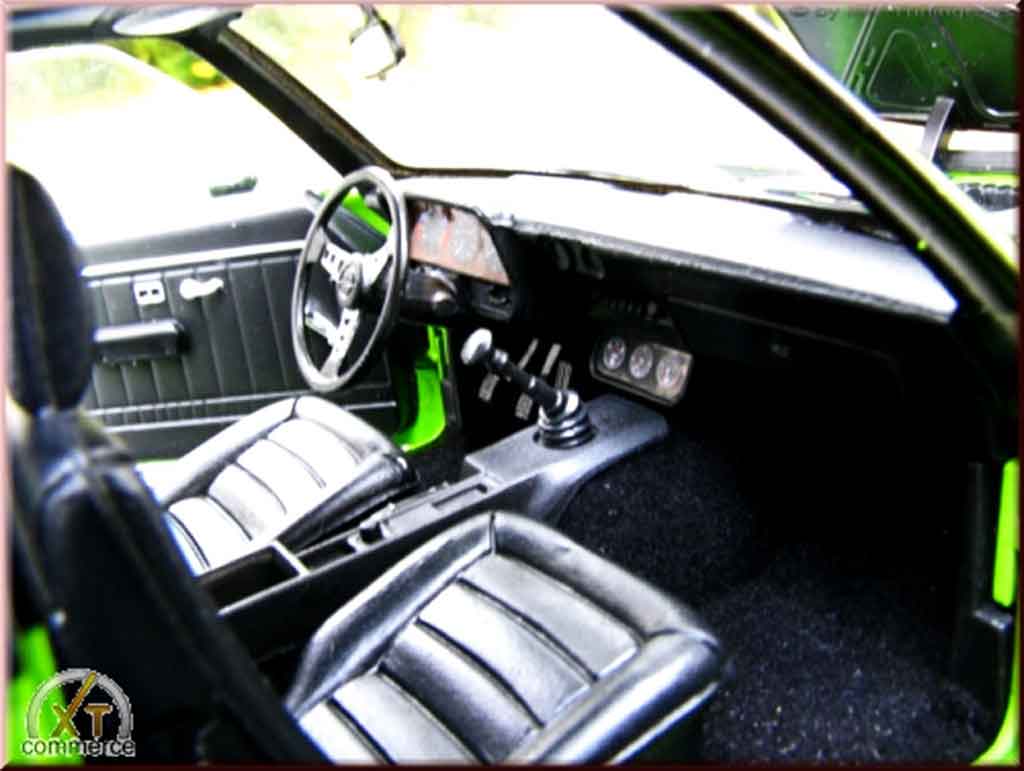 Opel Manta A gt/e groen 1975 jantes bbs bords larges 1/18 Norev