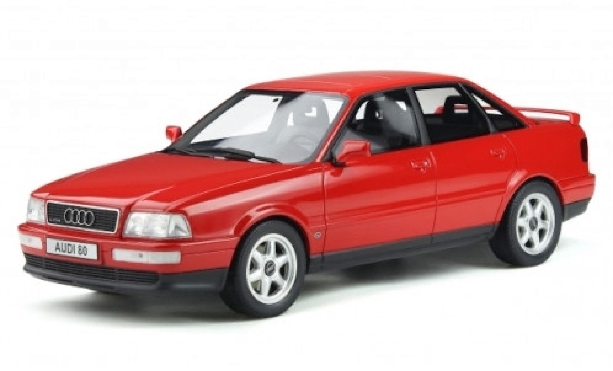 Audi 80 quattro 1/18 Ottomobile Competition rood 1994 modelauto