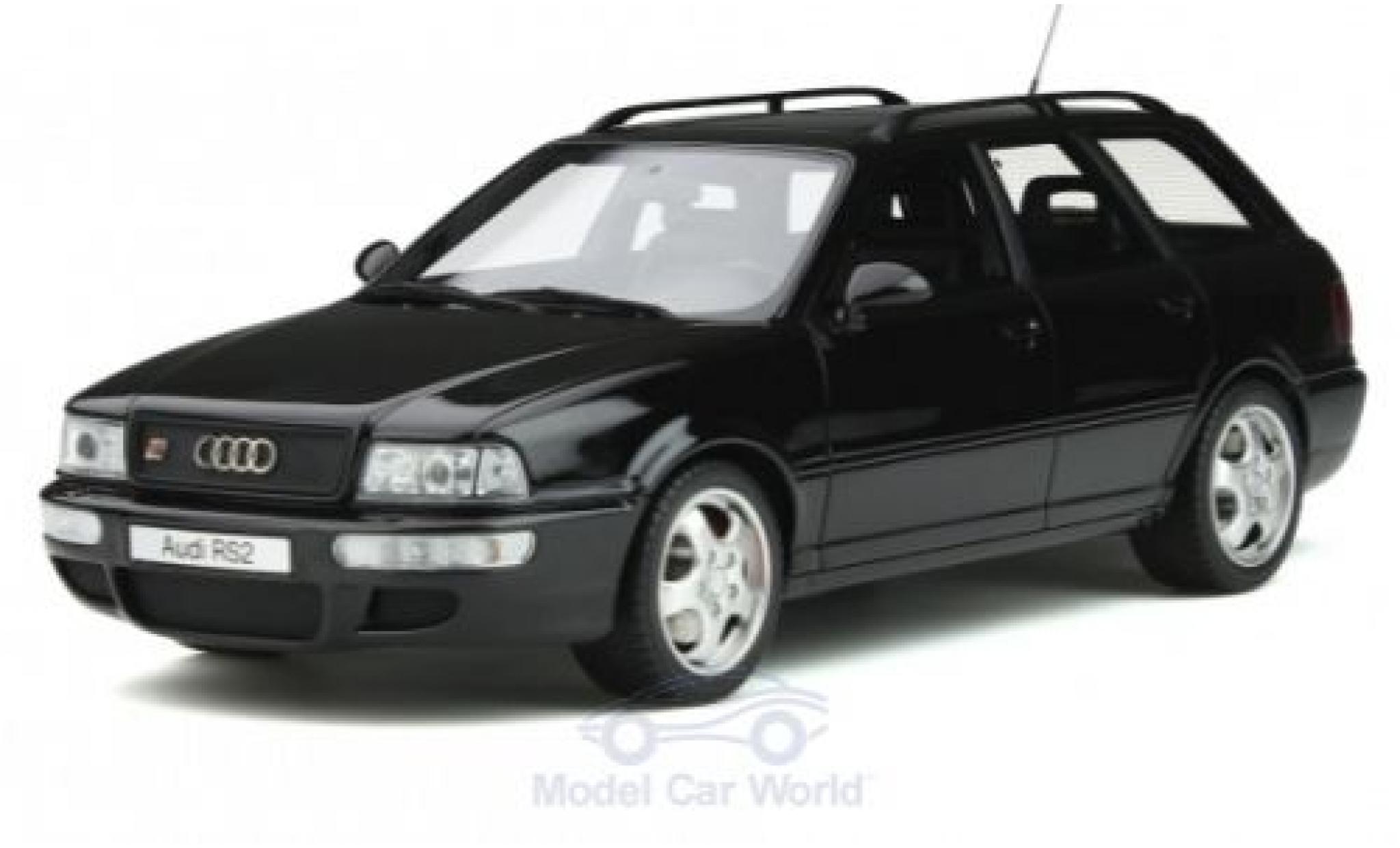 Audi RS2 1/18 Ottomobile zwart 1994 modelauto