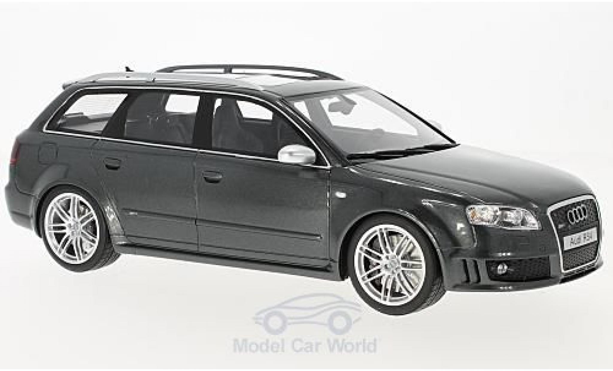 Audi RS4 1/18 Ottomobile (B7) metallic grijs 2006 modelauto