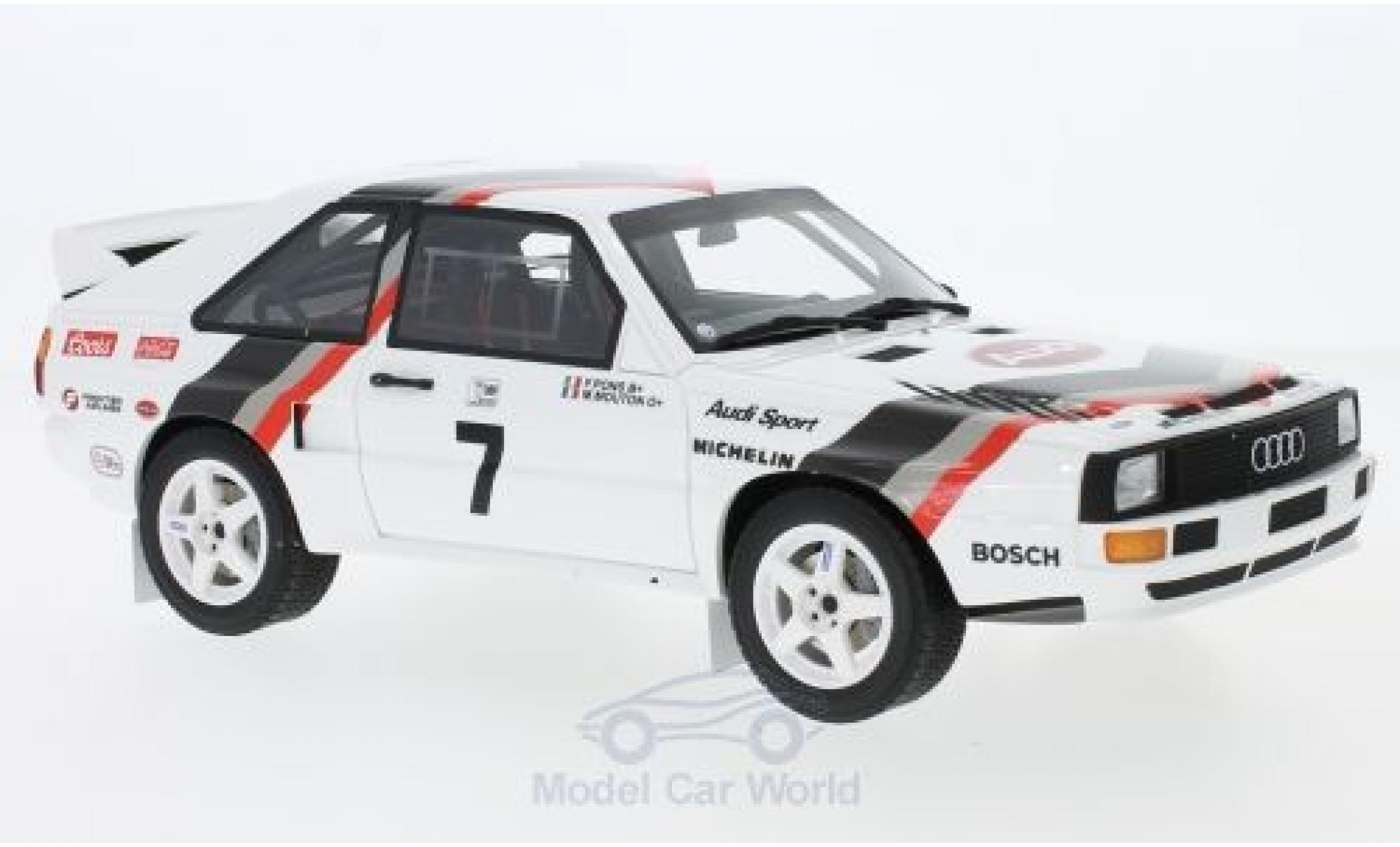 Audi Sport Quattro 1/18 Ottomobile Sport quattro No.7 Pikes Peak 1984 M.Mouton modelauto