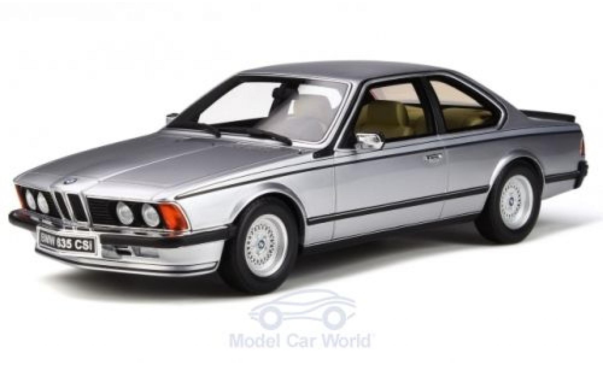Bmw 635 CSI 1/18 Ottomobile (E24) grijs 1982 modelauto
