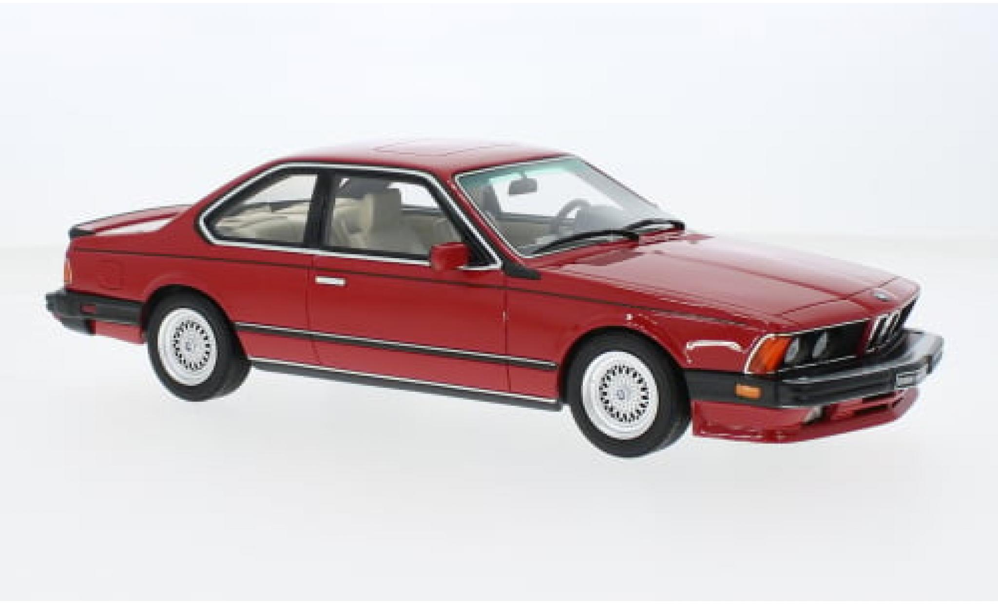 Bmw M6 1/18 Ottomobile (E24) rood 1986 1:18 modelauto