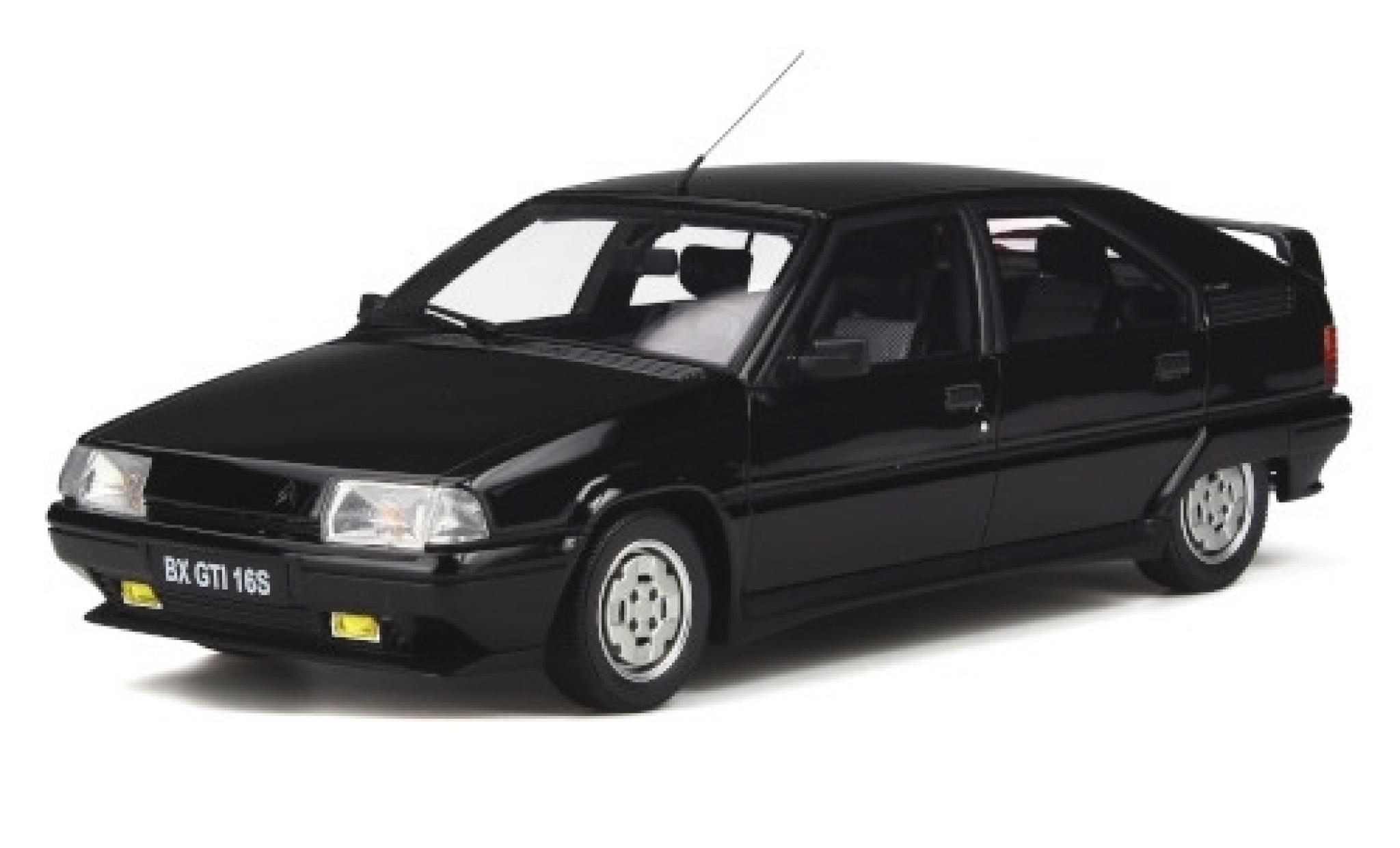 Citroen BX 1/18 Ottomobile GTI 16S GTI zwart 1987 modelauto