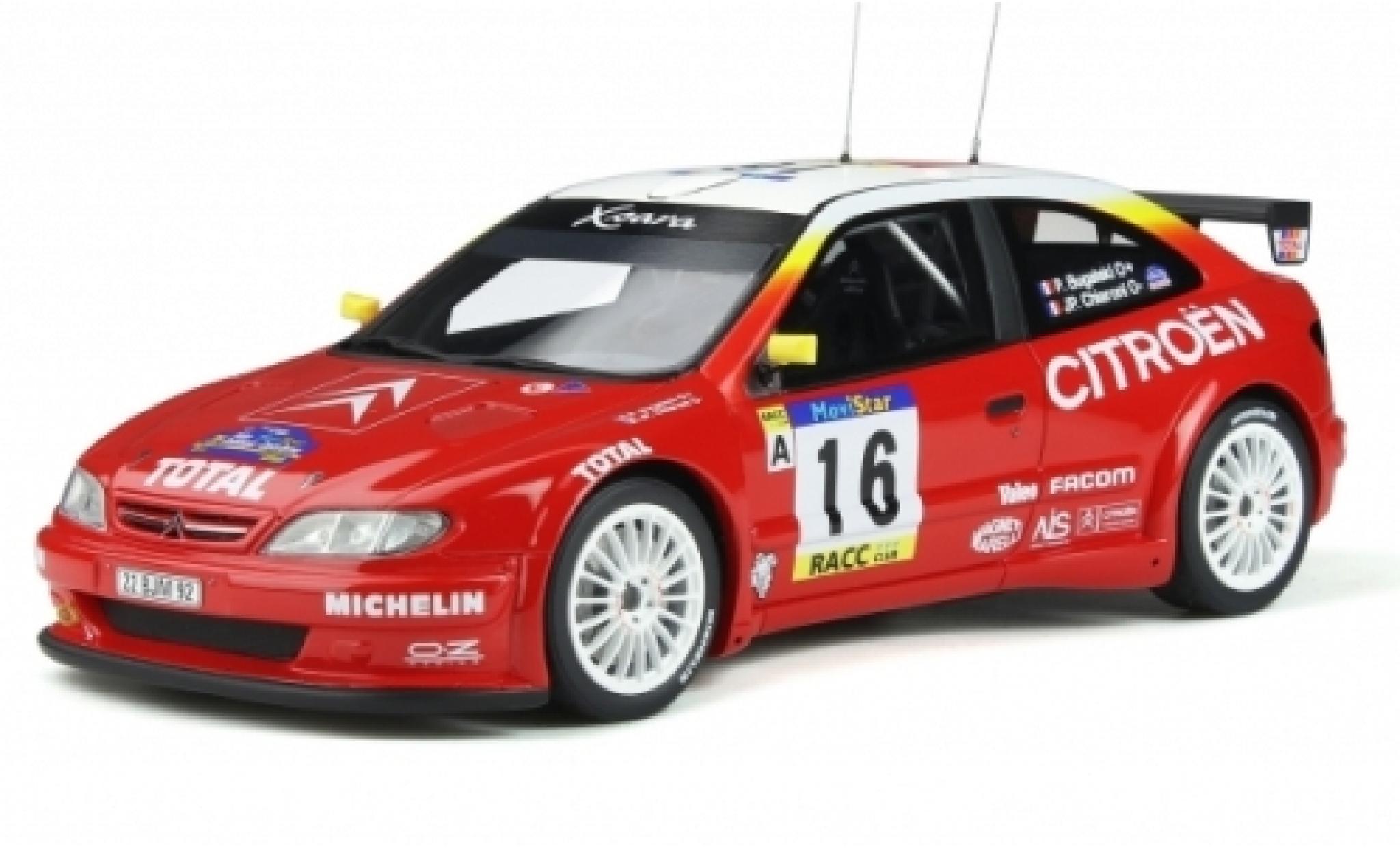 Citroen Xsara 1/18 Ottomobile Kit Car No.16 Rallye WM Rally Catalunya 1999 P.Bugalski/JP.Chiaroni modelauto
