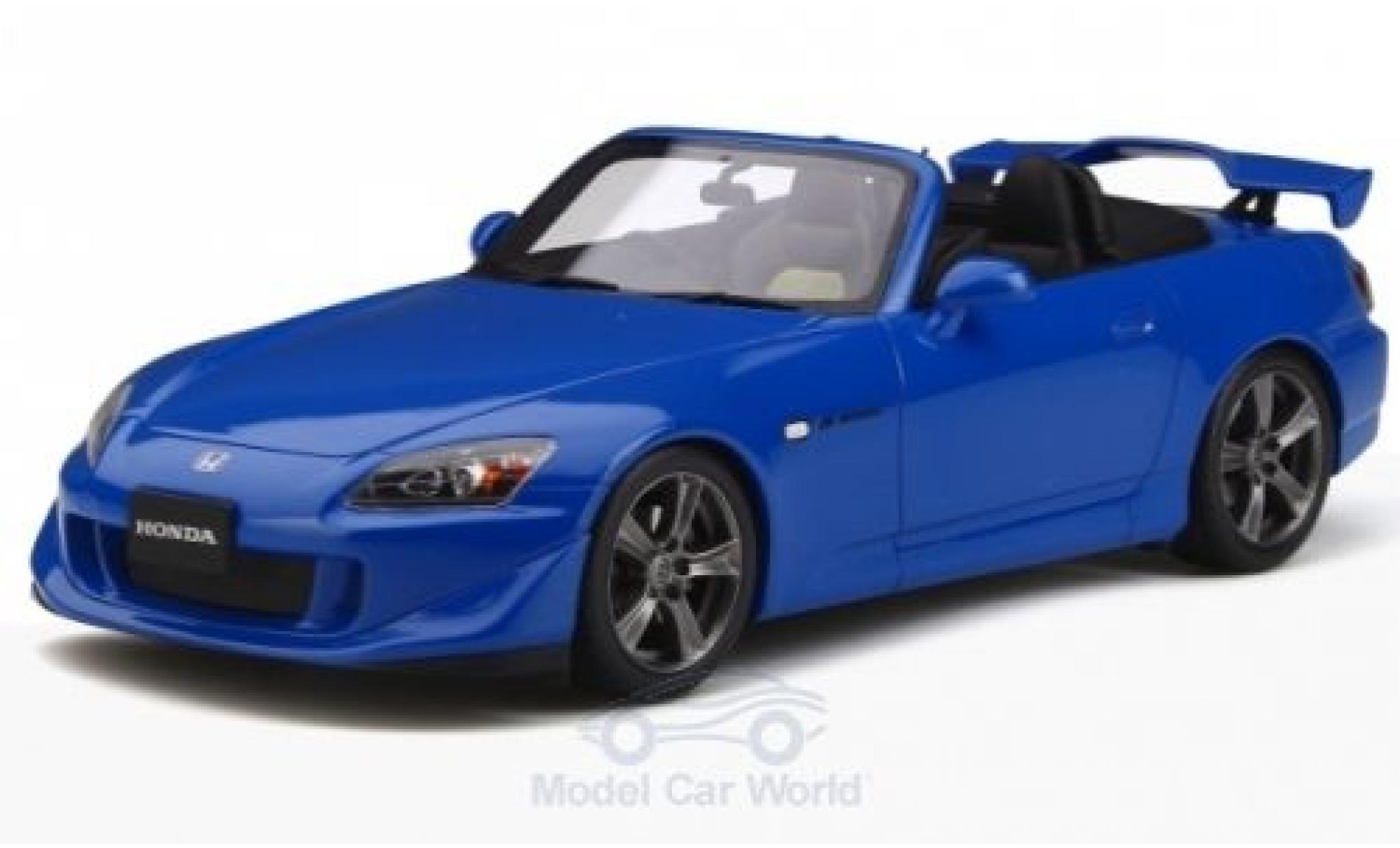 Honda S2000 1/18 Ottomobile Type S metallic blauw RHD 2007 modelauto