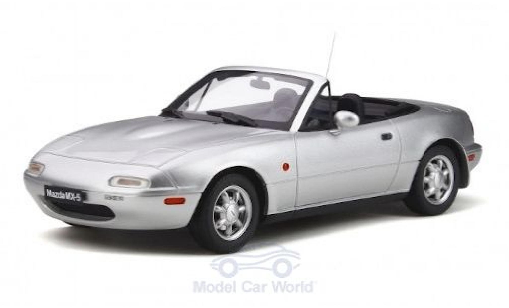 Mazda MX 1/18 Ottomobile -5 grijs 1990 modelauto
