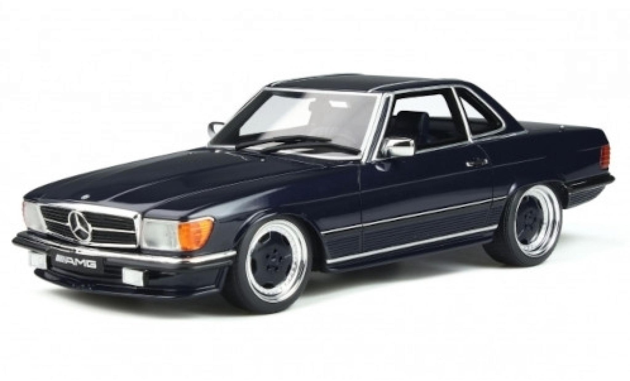 Mercedes 560 1/18 Ottomobile AMG (R107) blauw 1979 modelauto