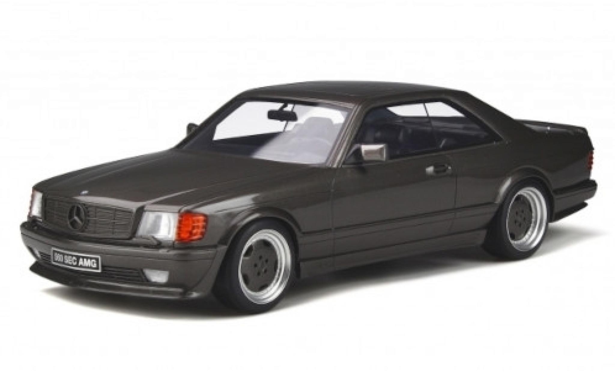 Mercedes 560 1/18 Ottomobile SEC AMG (C126) anthrazit modelauto