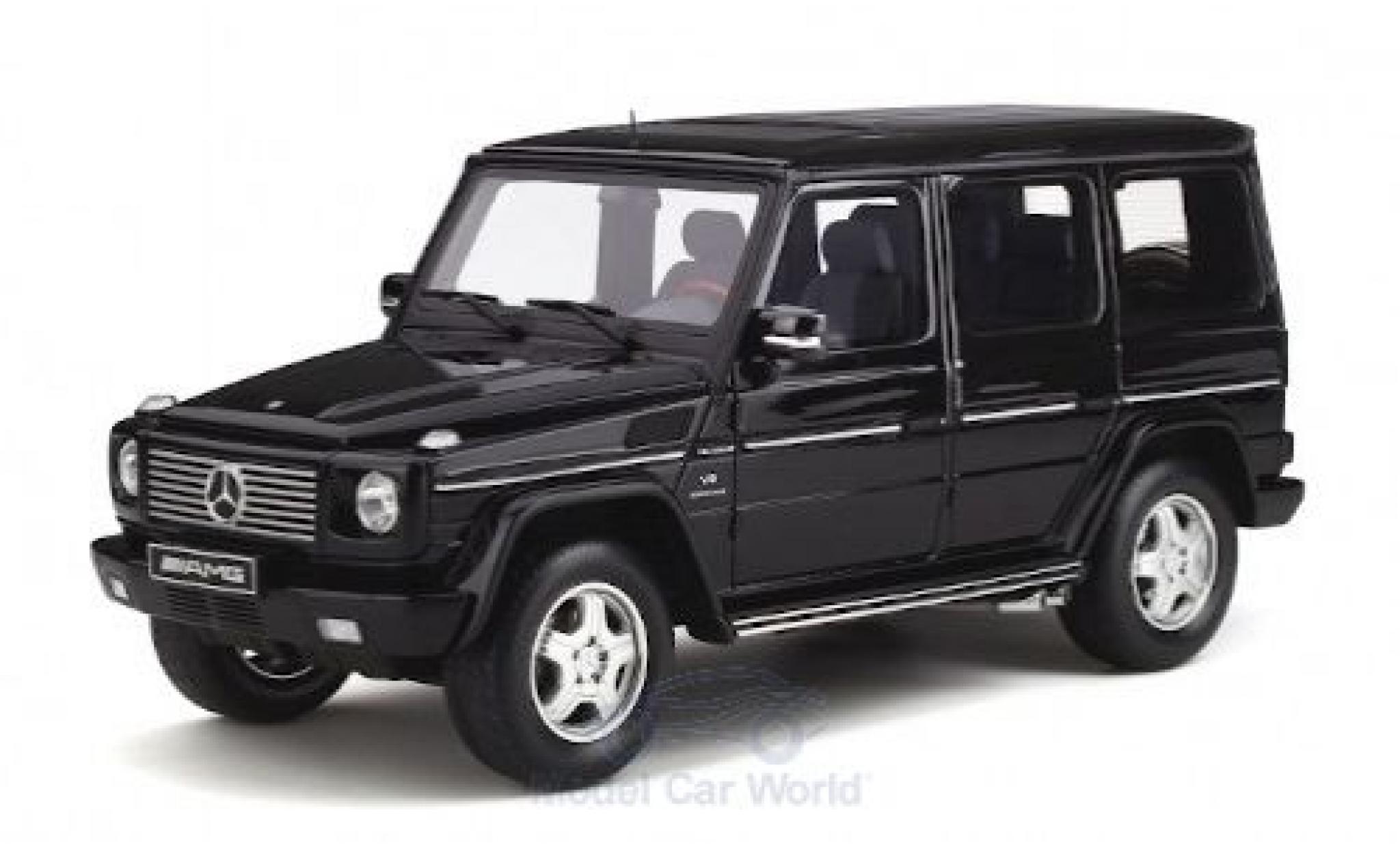 Mercedes Classe G 1/18 Ottomobile 55 AMG metallic zwart 2003 modelauto
