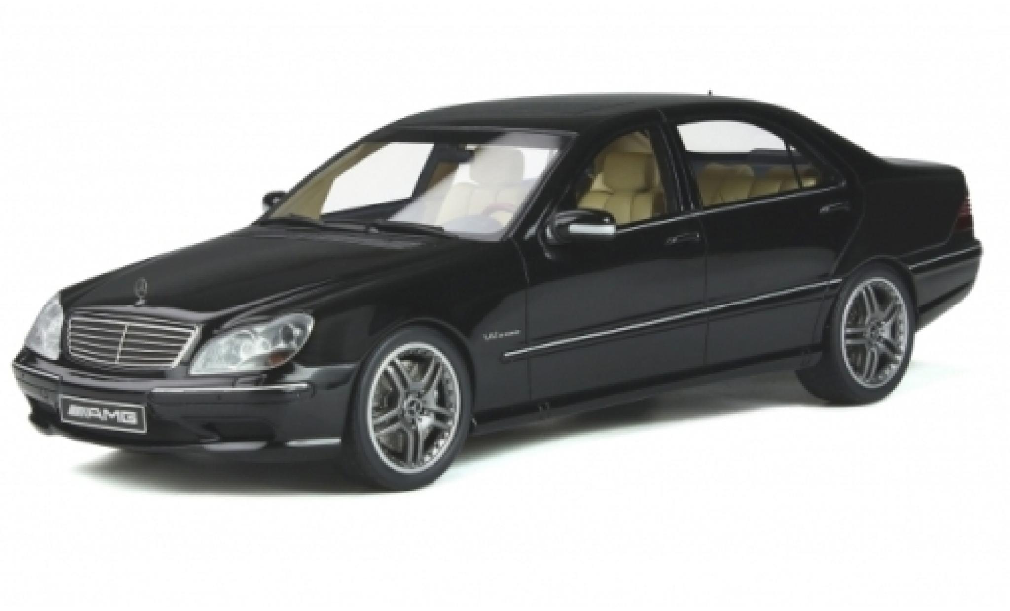 Mercedes Classe S 1/18 Ottomobile S 65 AMG (W220) metallic zwart 2004 modelauto