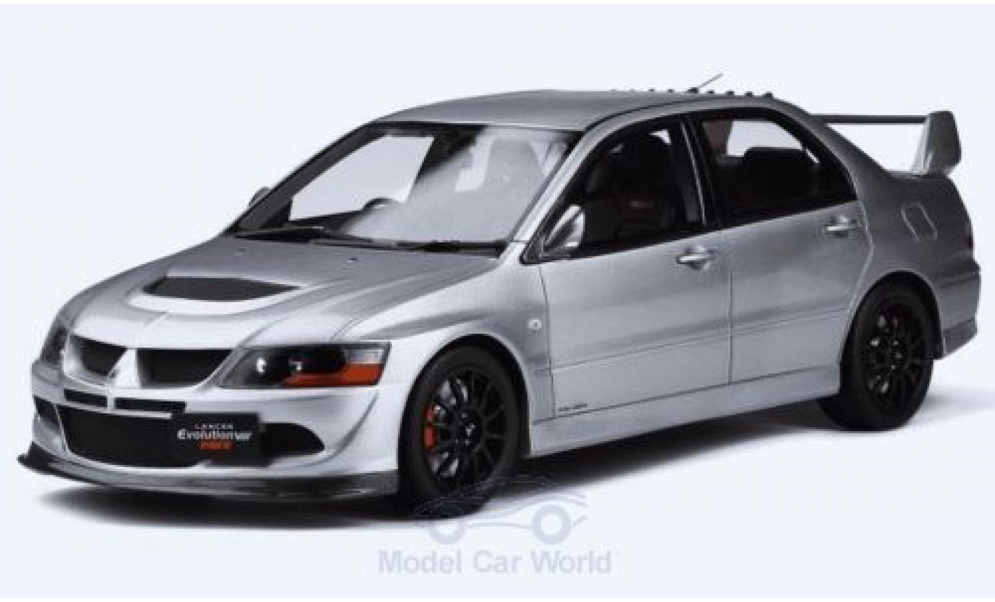 Mitsubishi Lancer 1/18 Ottomobile Evo 8 MR FQ-400 grijs RHD 2005 modelauto