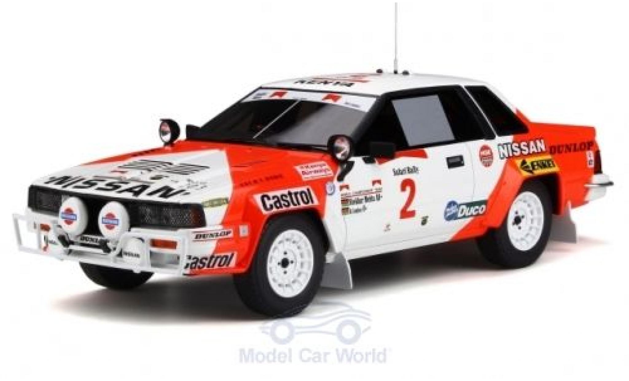 Nissan 240 1/18 Ottomobile RS RHD No.2 Rallye WM Rallye Safari 1984 S.Mehta/R.Combes modelauto