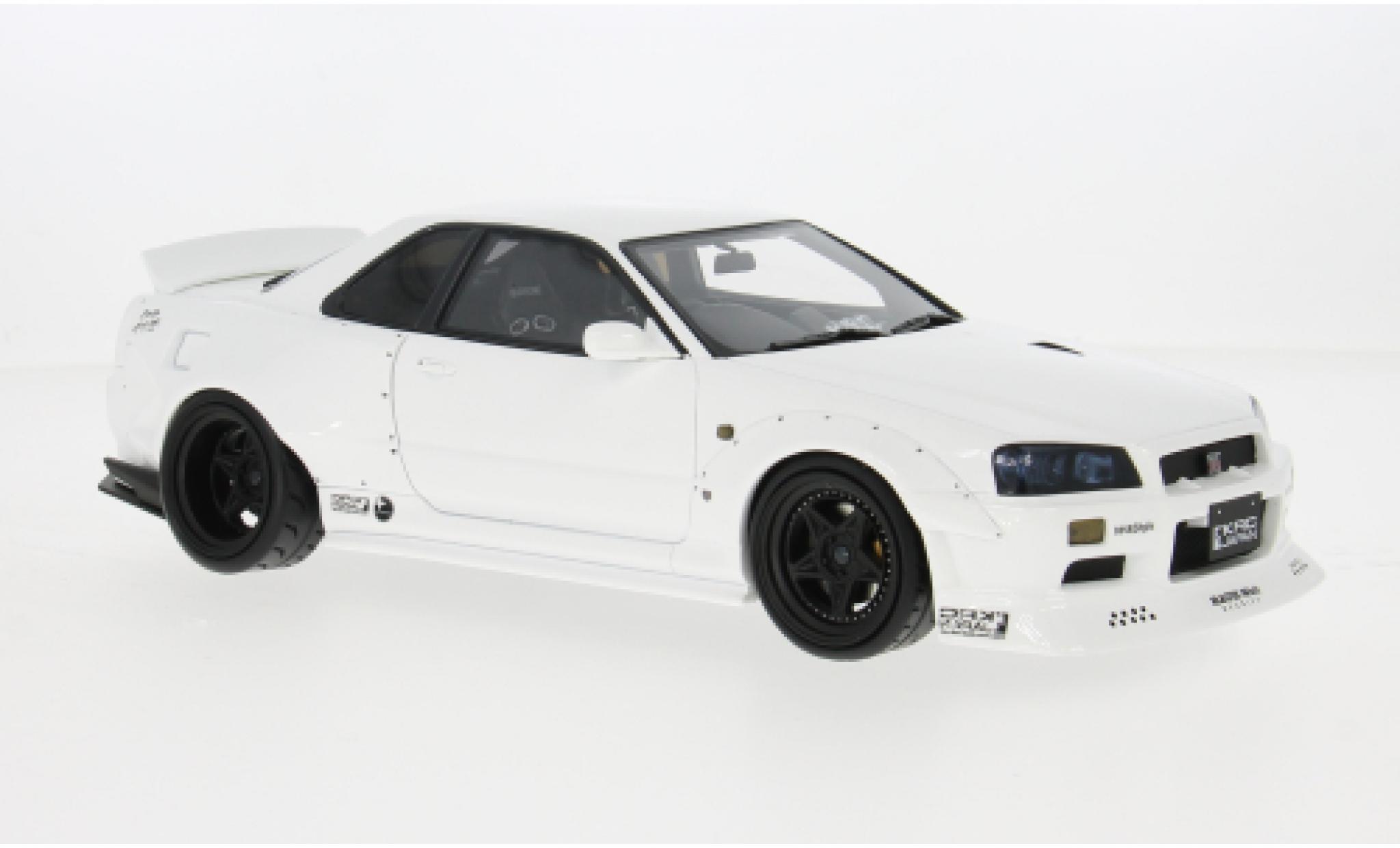 Nissan Skyline 1/18 Ottomobile GT-R wit 2019 1:18 modelauto